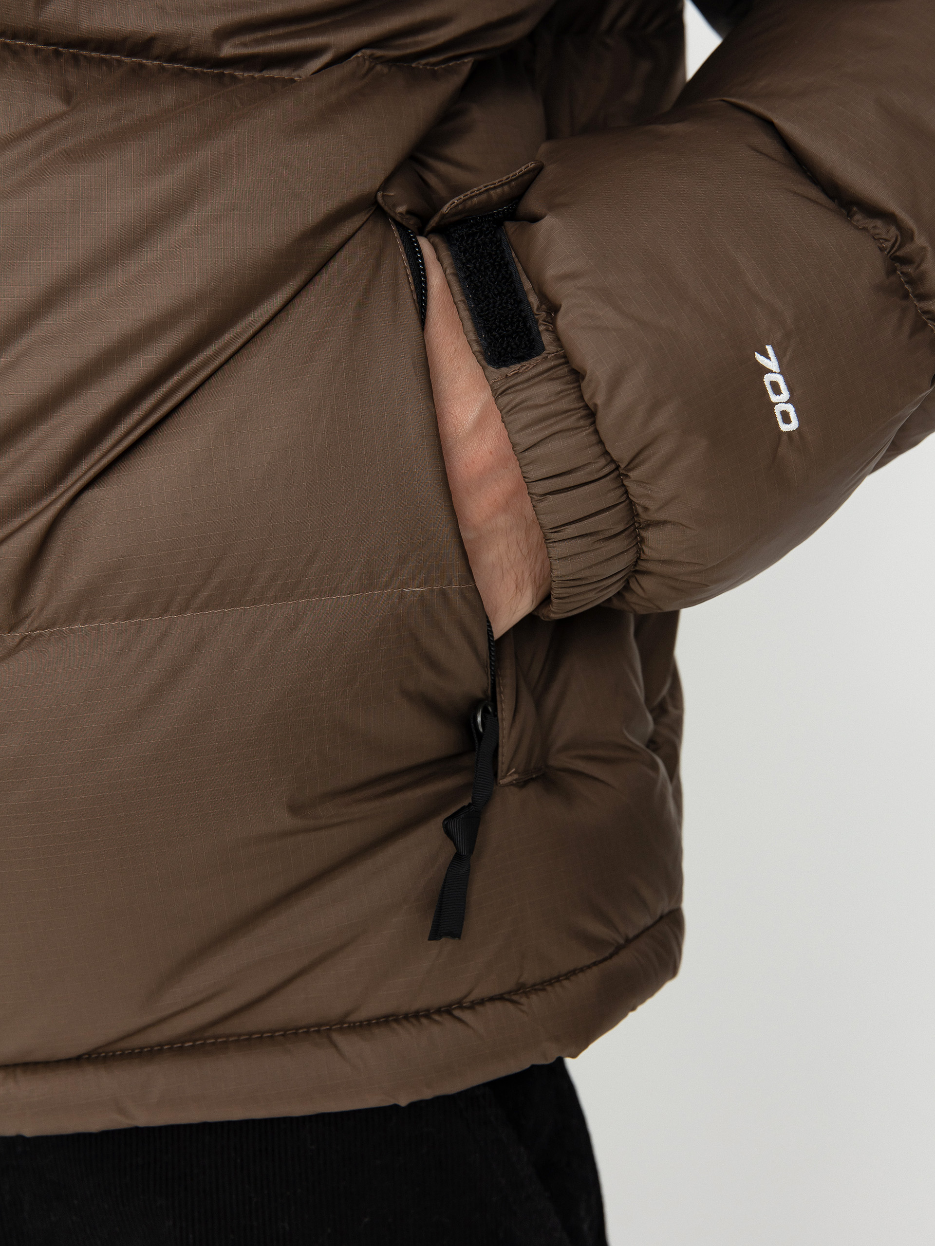 The North Face Jacket 1996 Retro Nuptse (smokey brown/tnf black)