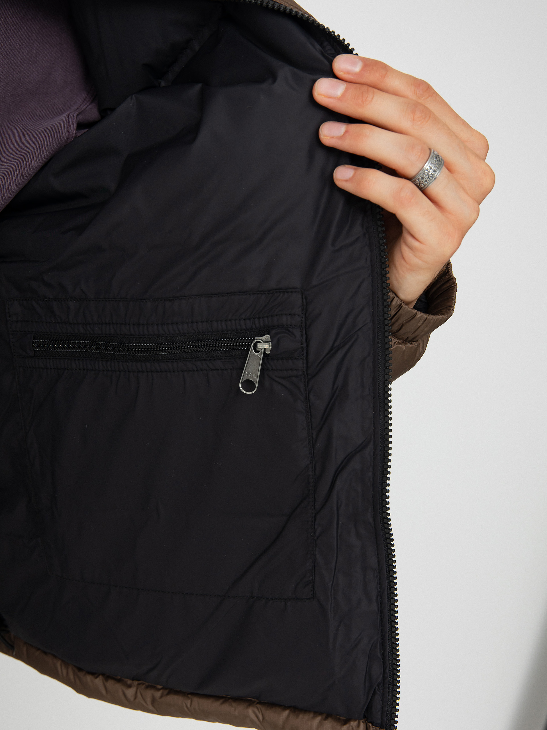 The North Face Jacke 1996 Retro Nuptse (smokey brown/tnf black)