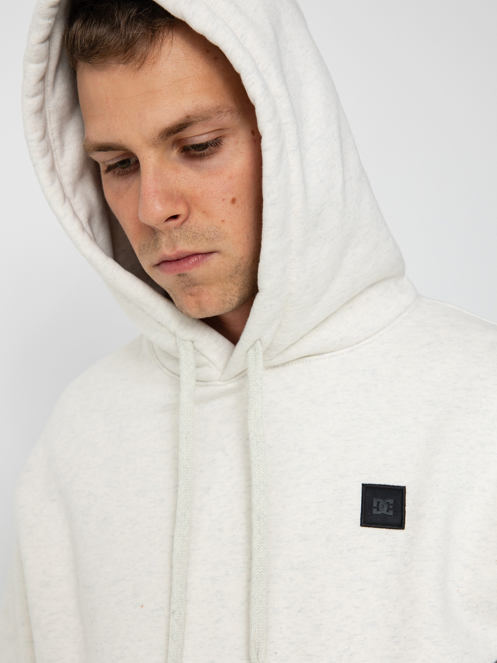 DC Hoodie 1994 HD white snow heather