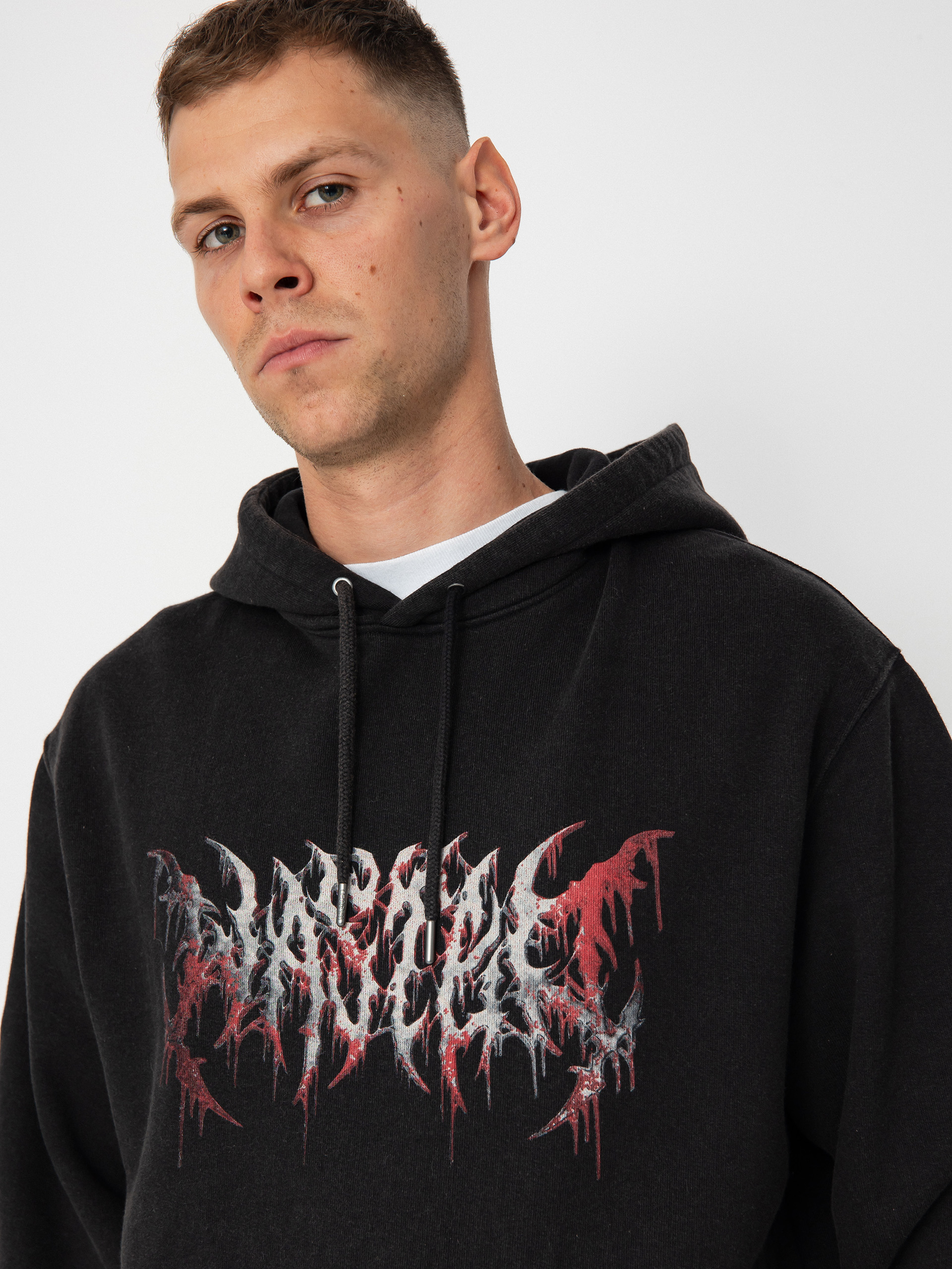 Wasted Paris Hoodie Scythe HD (faded black)