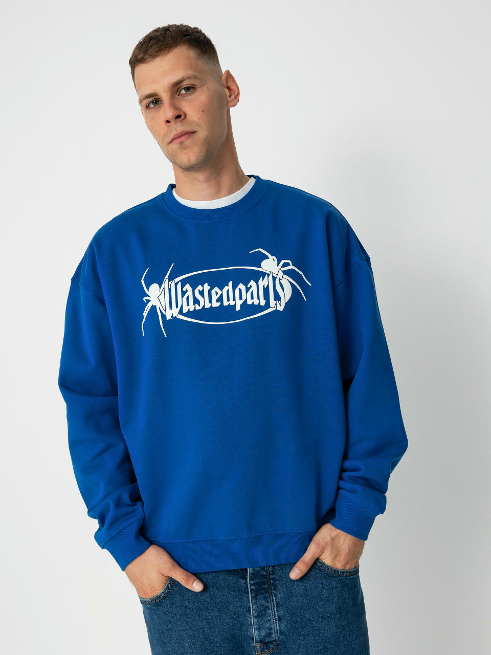 Wasted Paris Sweatshirt Boiler Reset (arena blue)