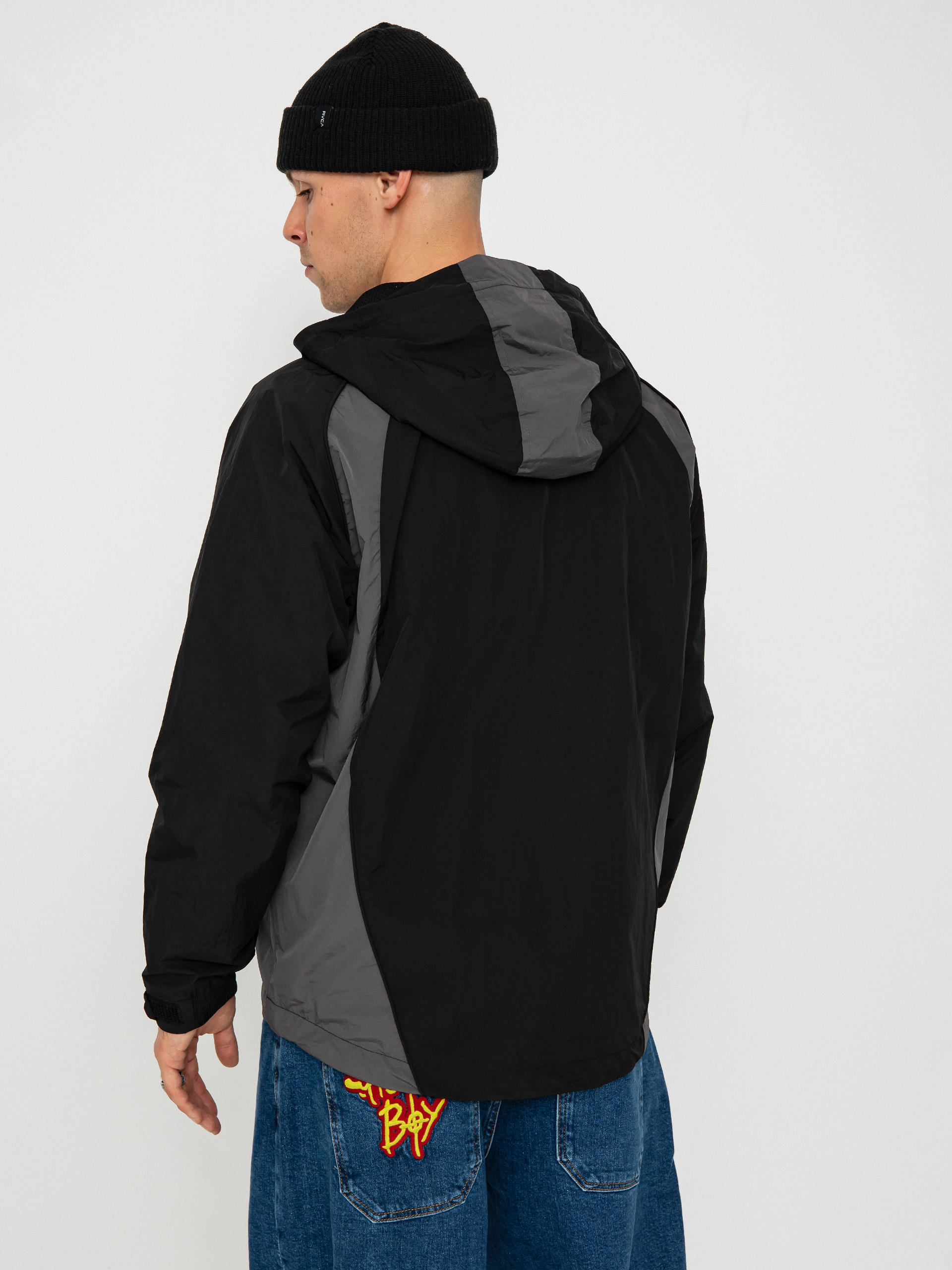 Wasted Paris Jacket Arena Windbreaker (black/charcoal)