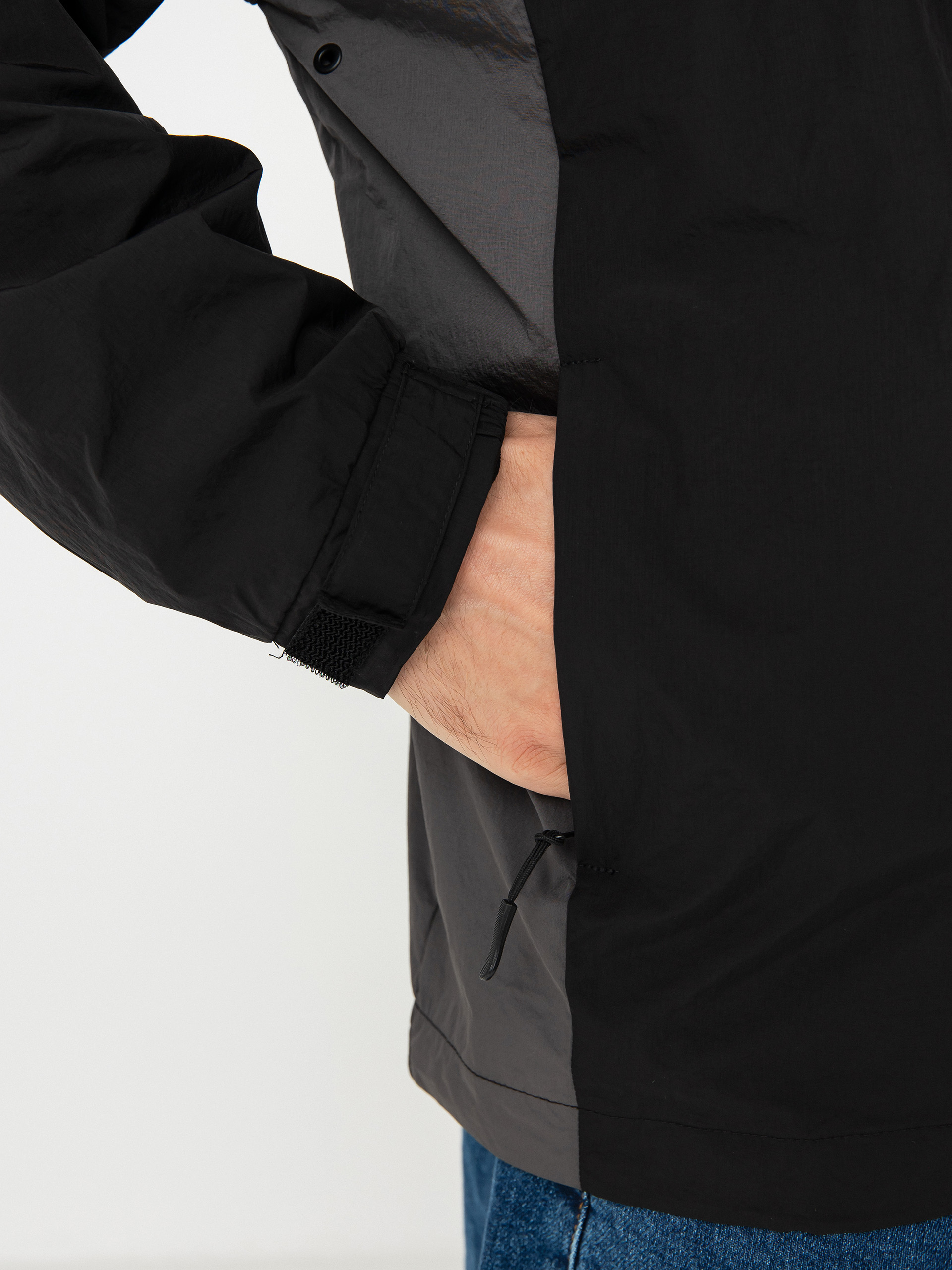 Wasted Paris Jacket Arena Windbreaker (black/charcoal)