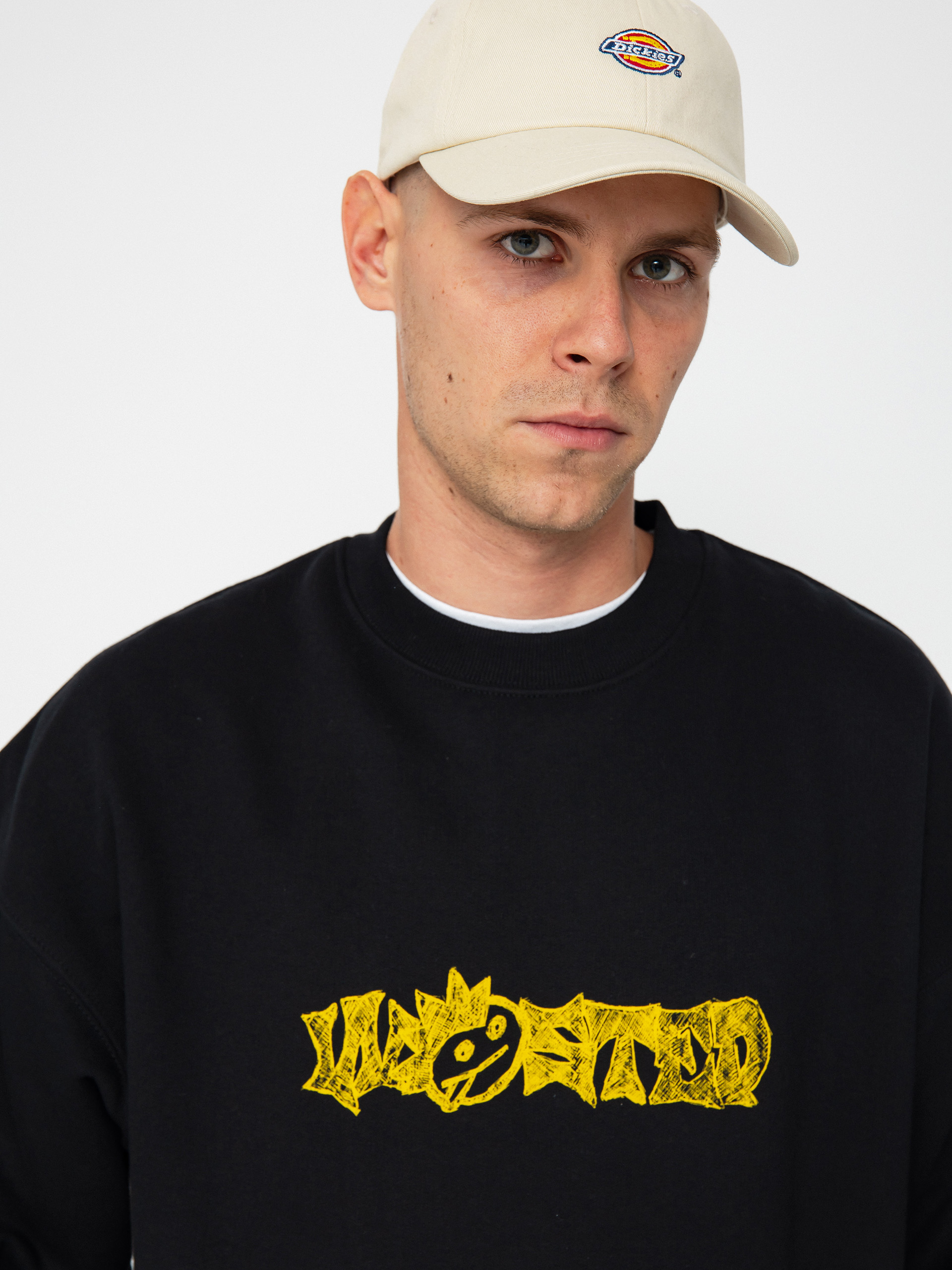 【WASTED PARIS】Acid☆クルーネックスウェット Wasted Paris Sweatshirt Acid - black (black)