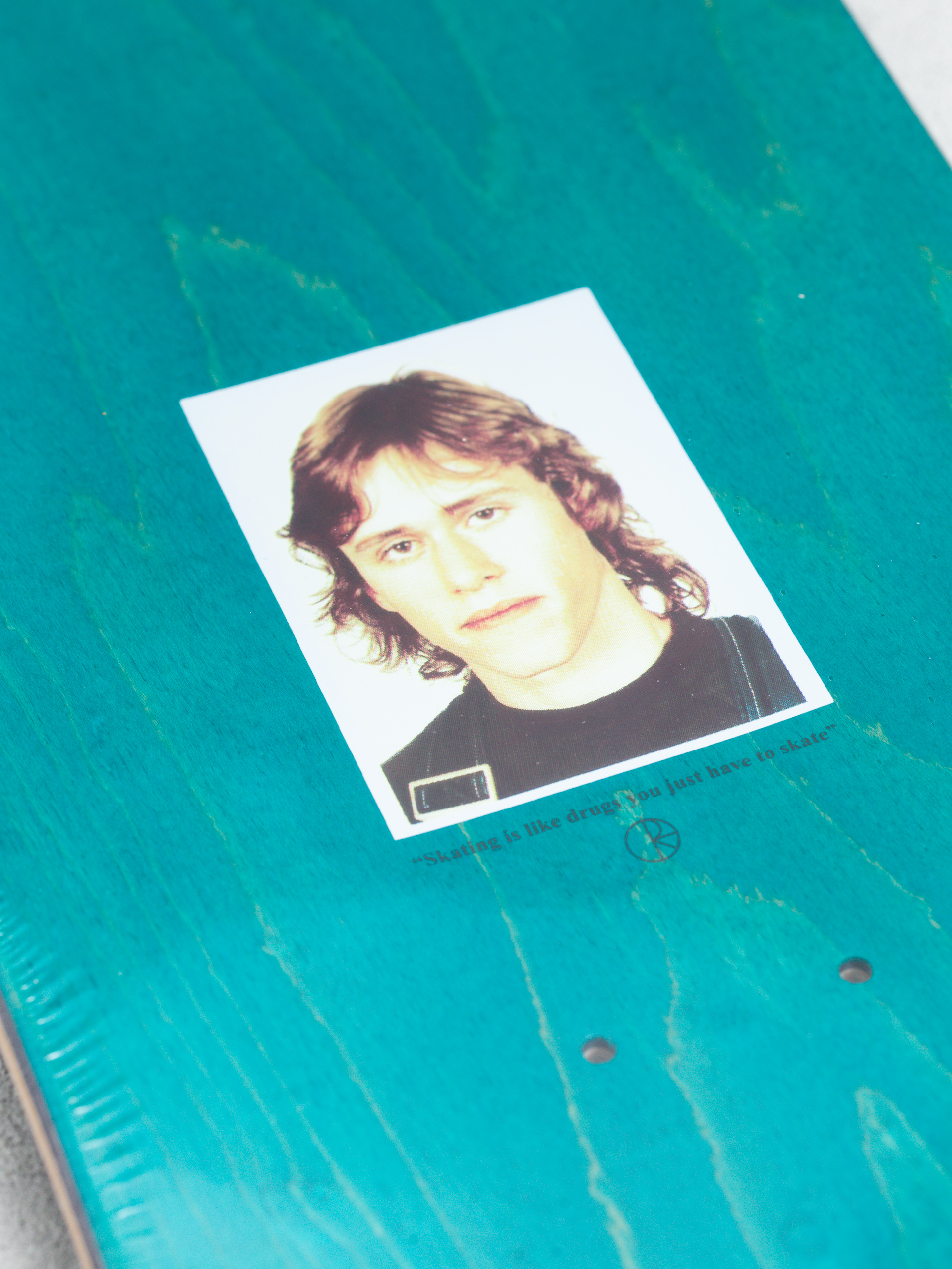 Polar Skate David Stenstrom Toba Deck (black/white)