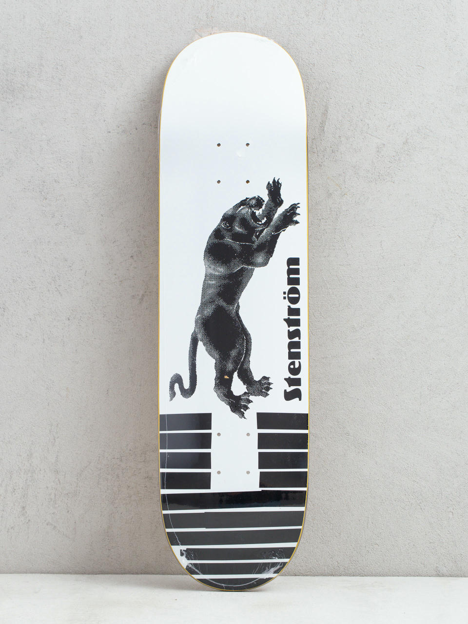 Polar Skate David Stenstrom Tape and Panther Deck (white/black)