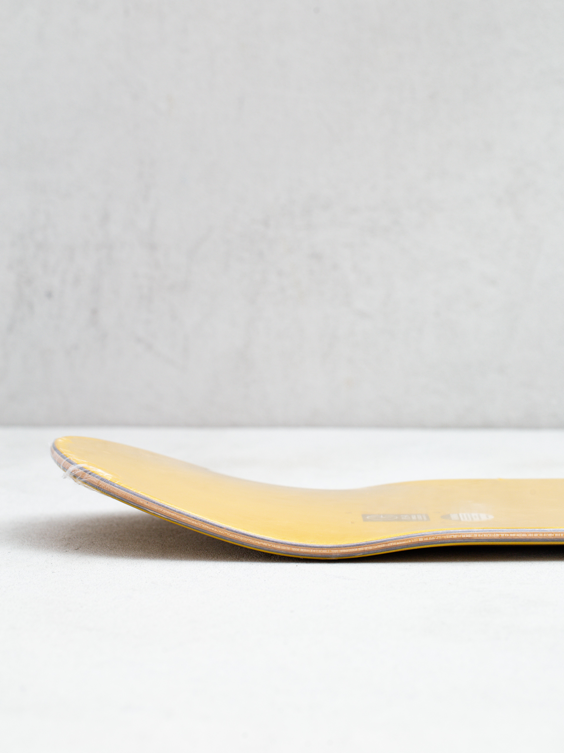 Polar Skate David Stenstrom Tape and Panther Veneer Deck (yellow/black)