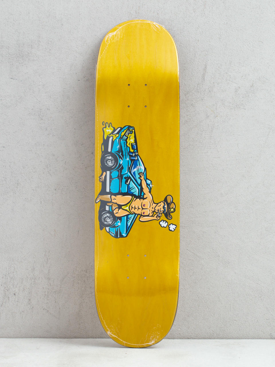 Polar Skate Aaron Herrington Cowboy Cop Deck (yellow)