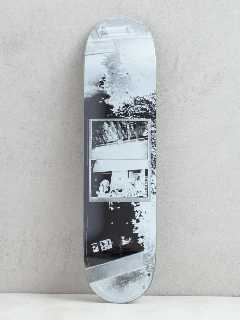 Polar Skate Paul Grund Untitled Deck (white/black)