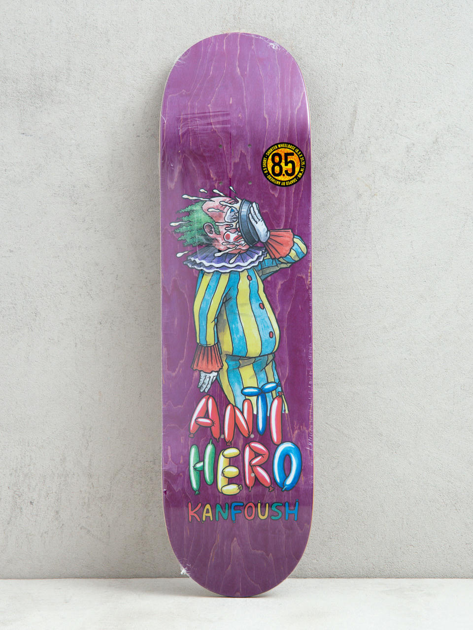 Antihero Kanfoush Bozos Deck (purple)