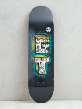 Antihero Grant Stacked Deck (black/teal)