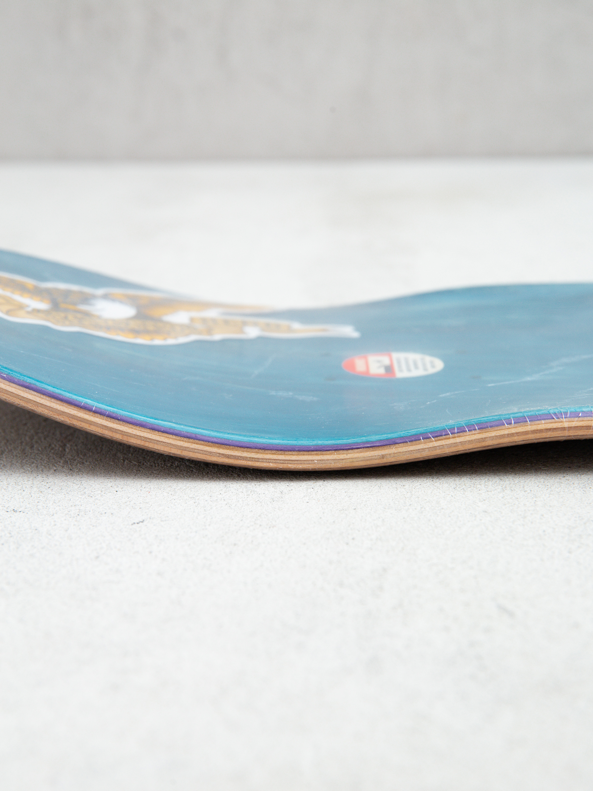 Antihero Doobie Coat Of Arms Deck (brown)