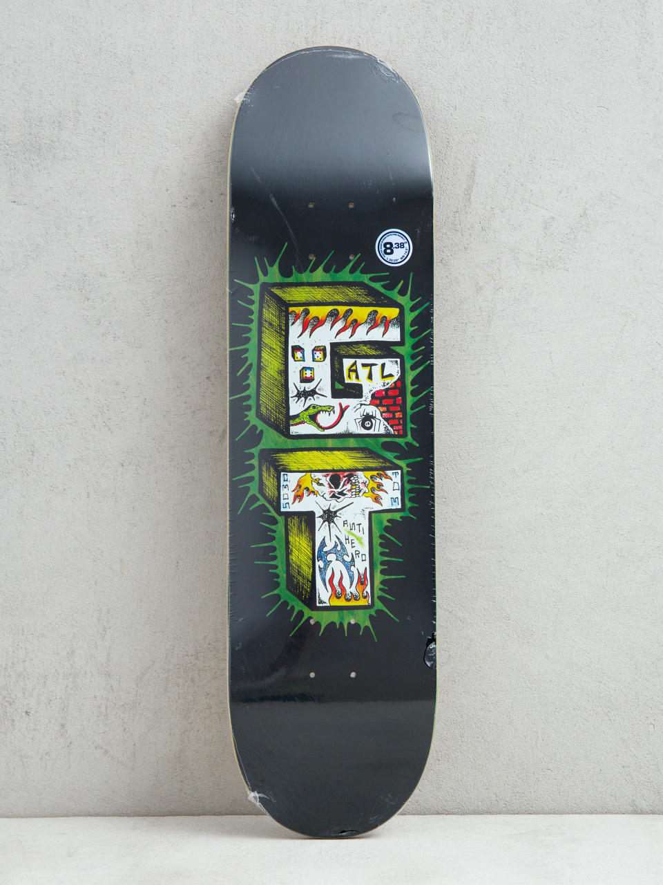 Antihero Grant Stacked Deck (black/green)