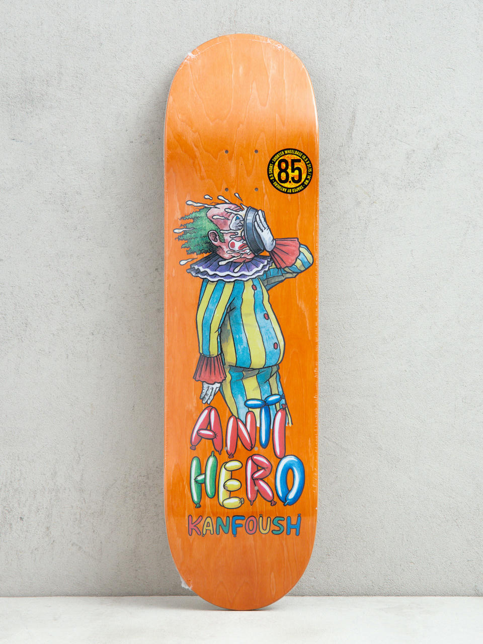 Antihero Kanfoush Bozos Deck (orange)