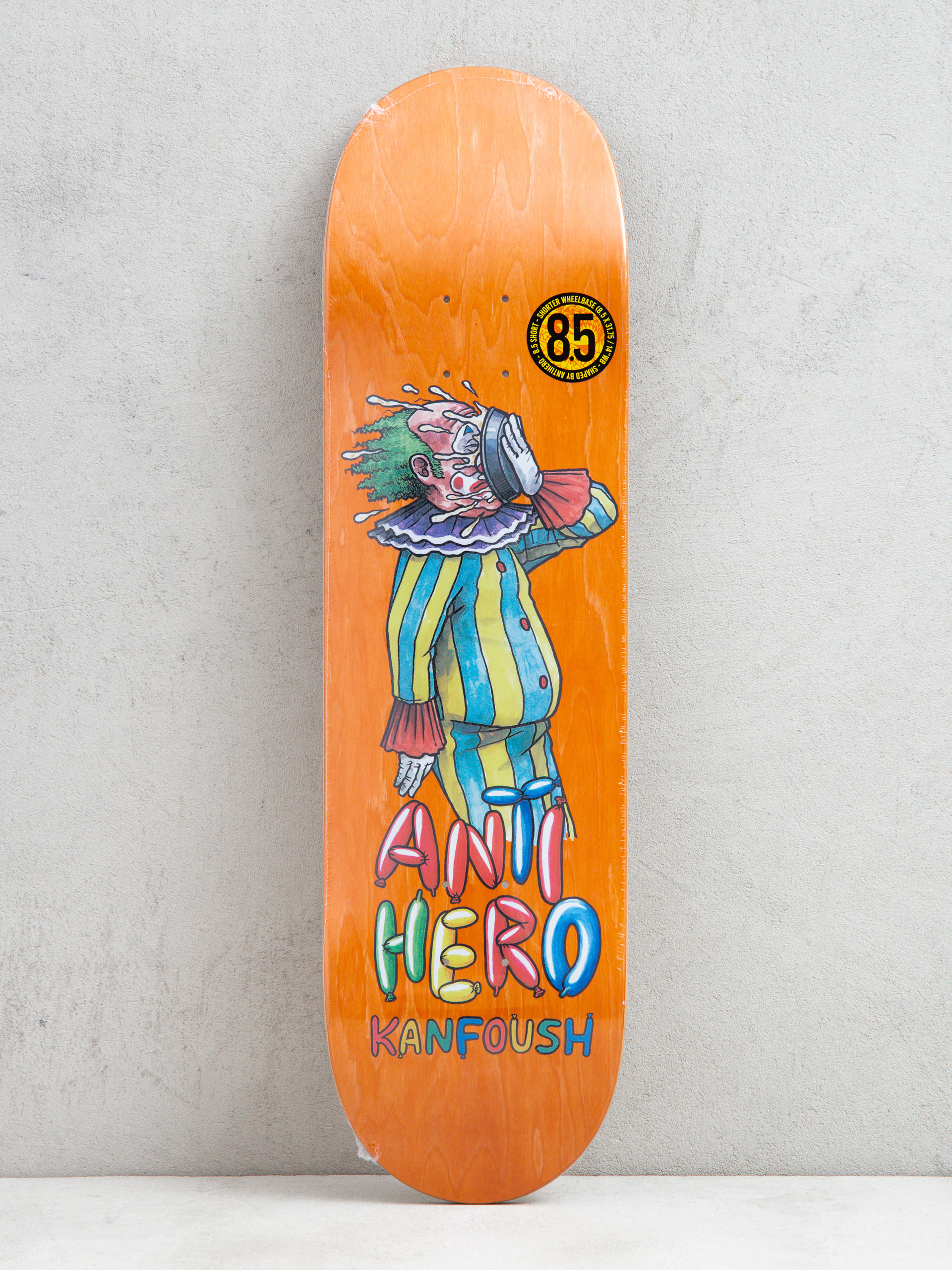 Antihero Kanfoush Bozos Deck (orange)