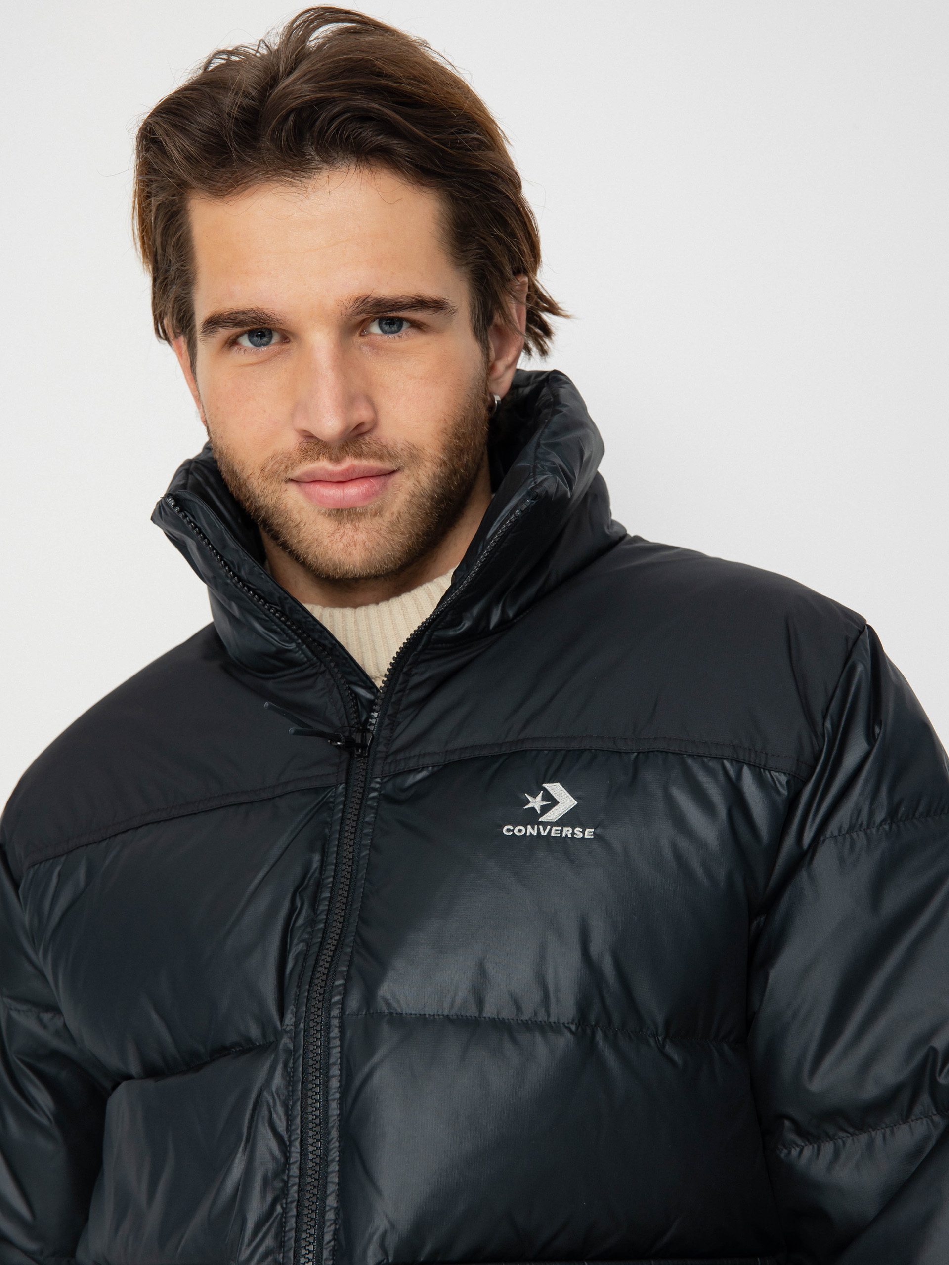 Converse Commercial Short Down Jacket - black (converse black)