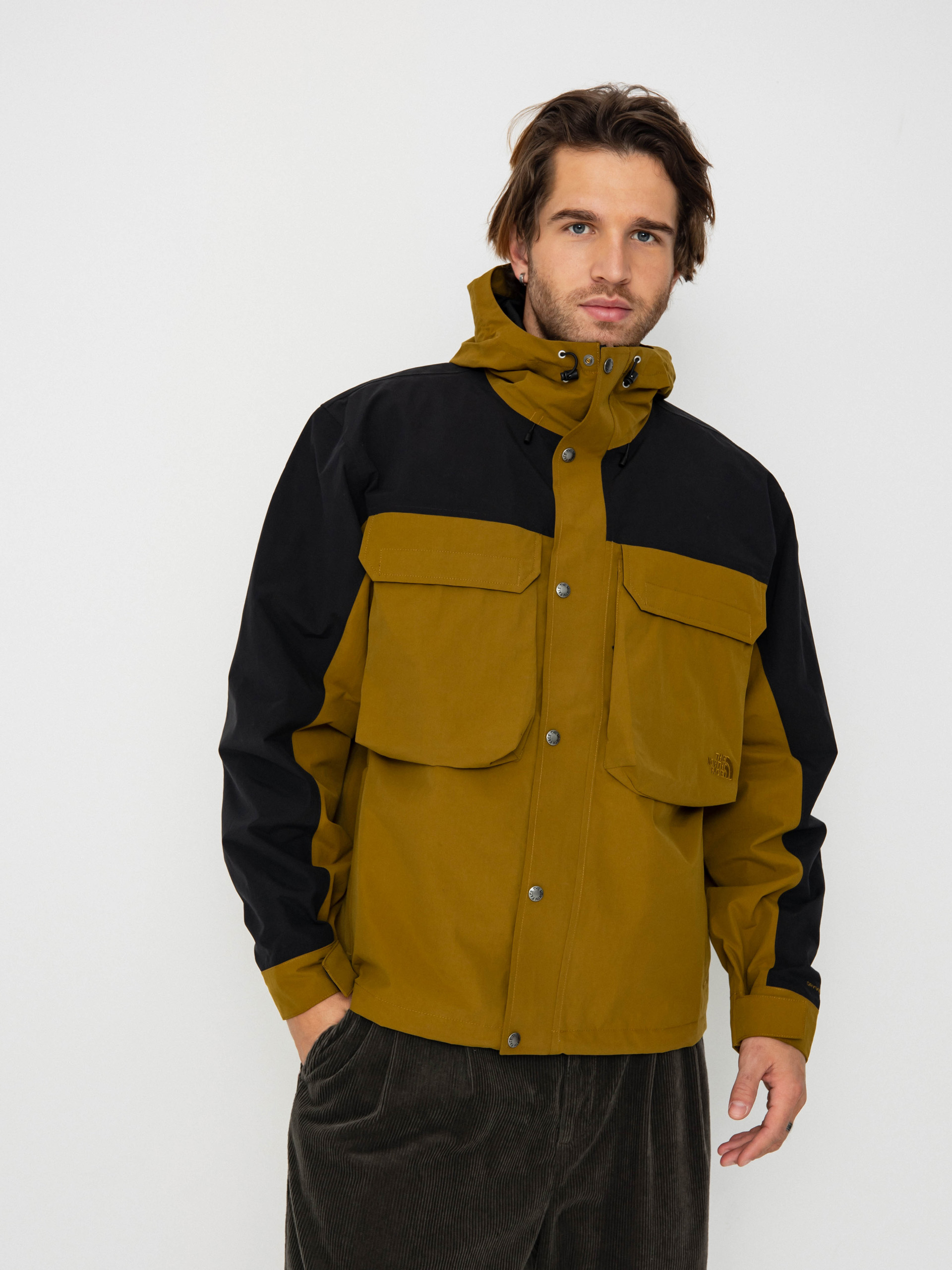 The North Face Jacke M66 Cargo Rain (moss green/tnf black)