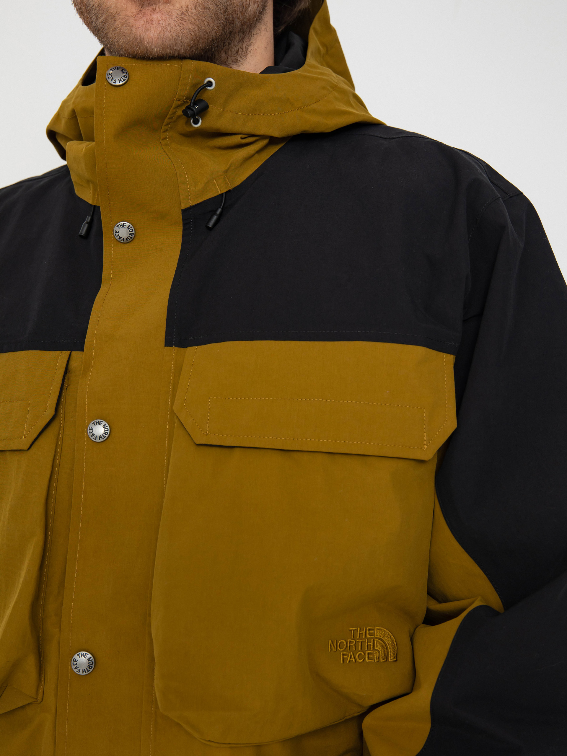 The North Face Jacke M66 Cargo Rain (moss green/tnf black)