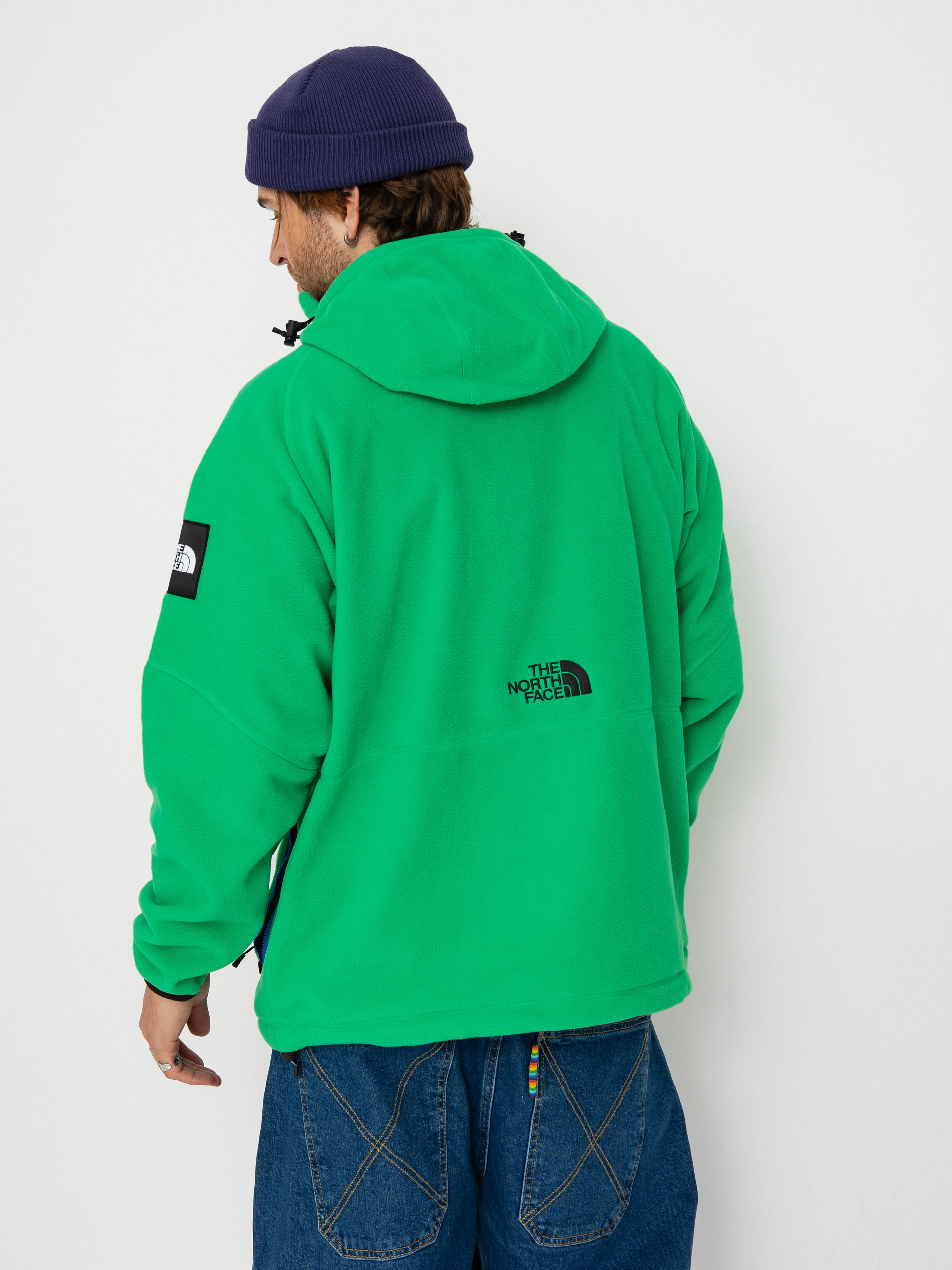 The North Face X Yinka Ilori Fleece Anorak Jacket (optic emerald)