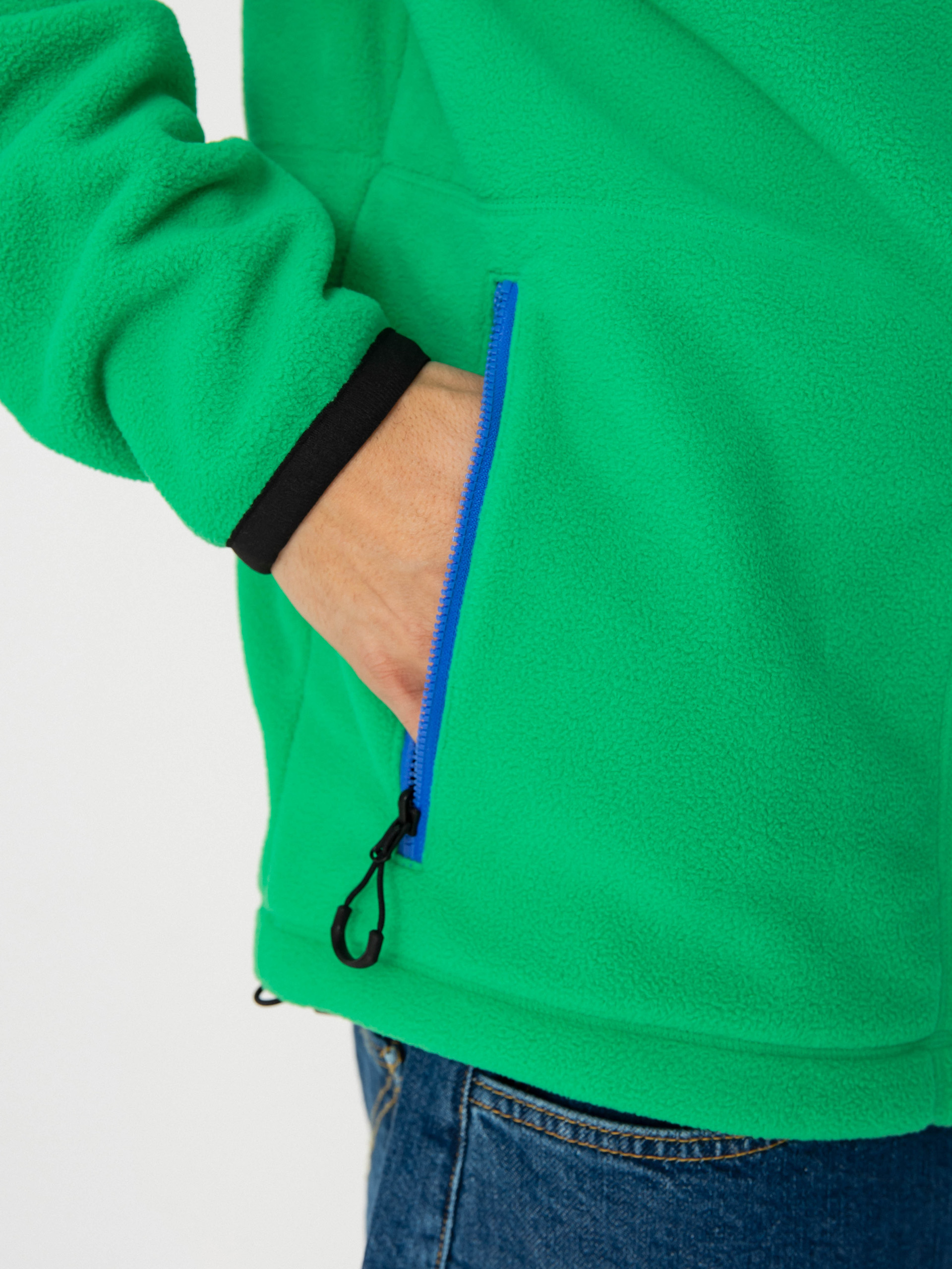 The North Face X Yinka Ilori Fleece Anorak Jacket (optic emerald)