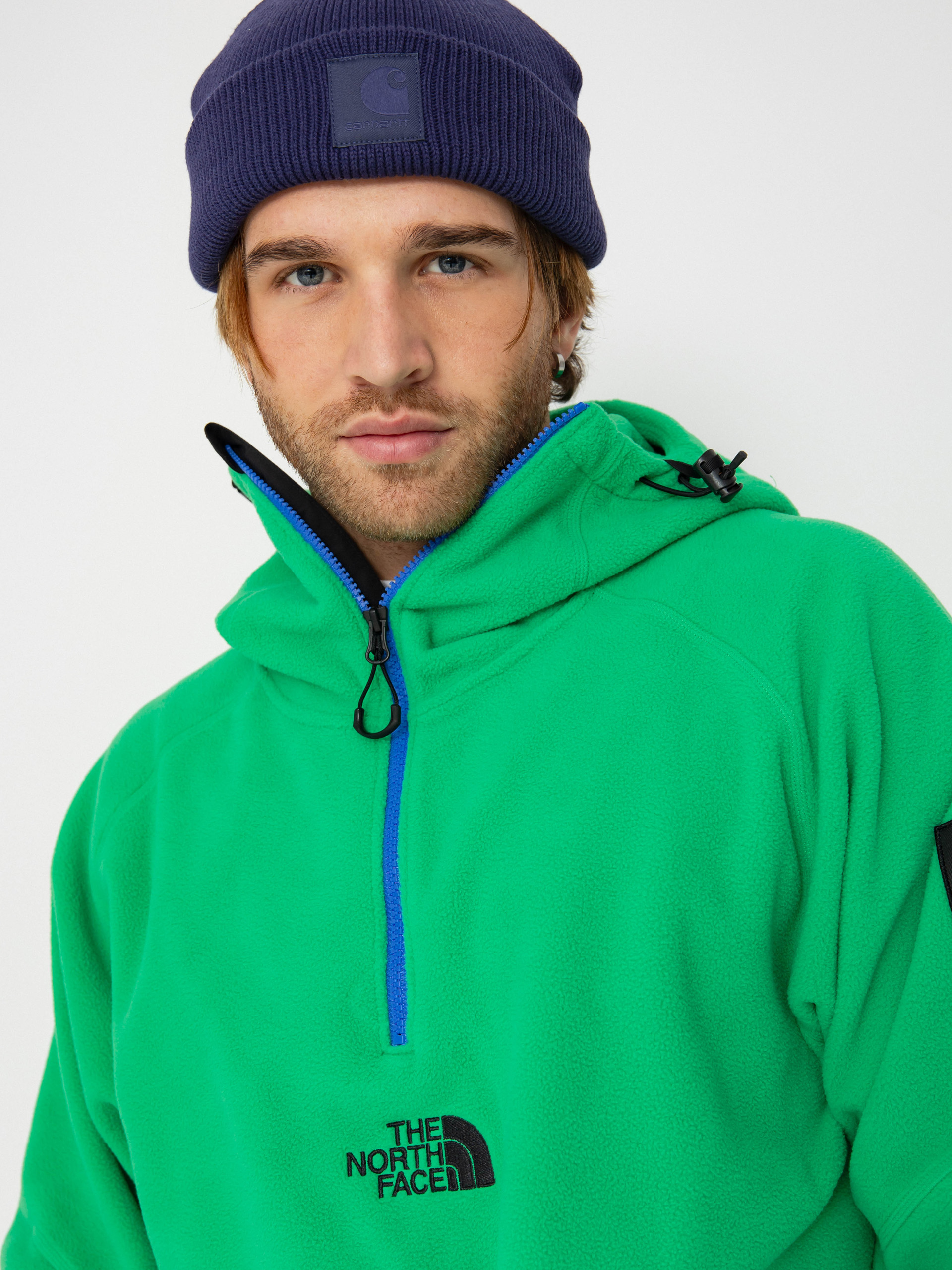 The North Face X Yinka Ilori Fleece Anorak Jacket (optic emerald)
