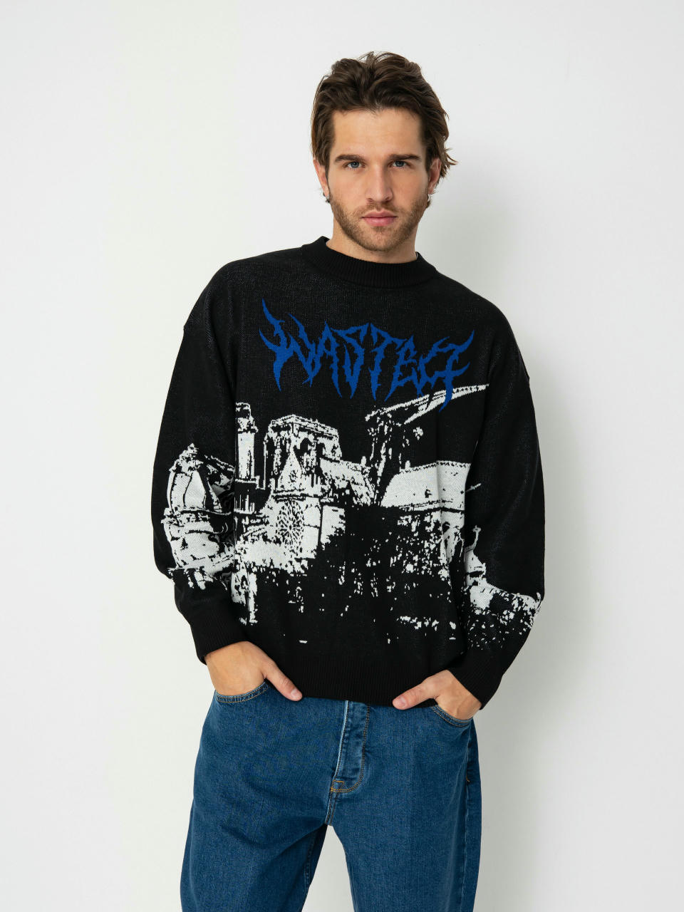 Wasted Paris Vault Sweater (black)