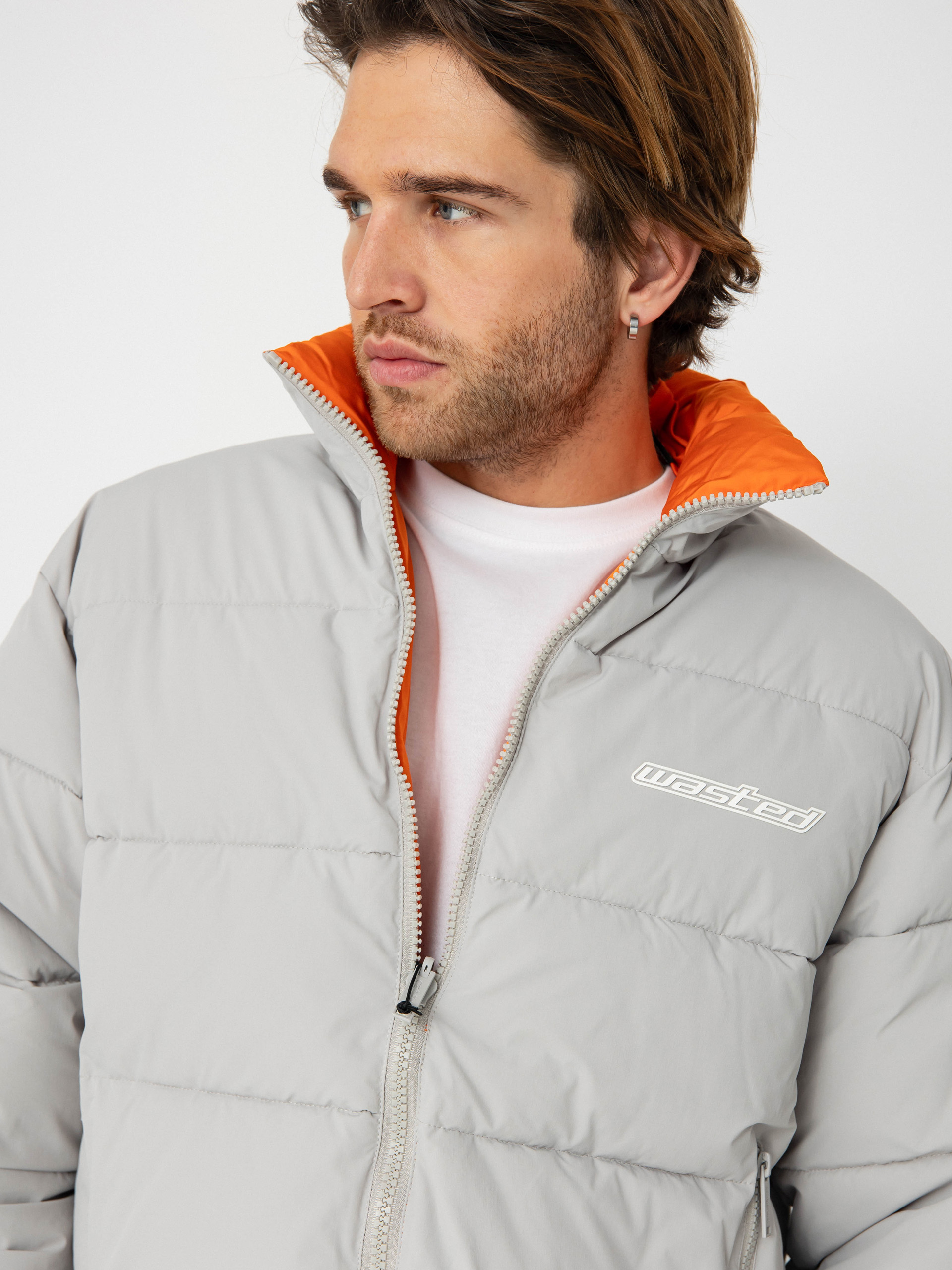 Wasted Paris Pulse Puffer Jacke (silver)