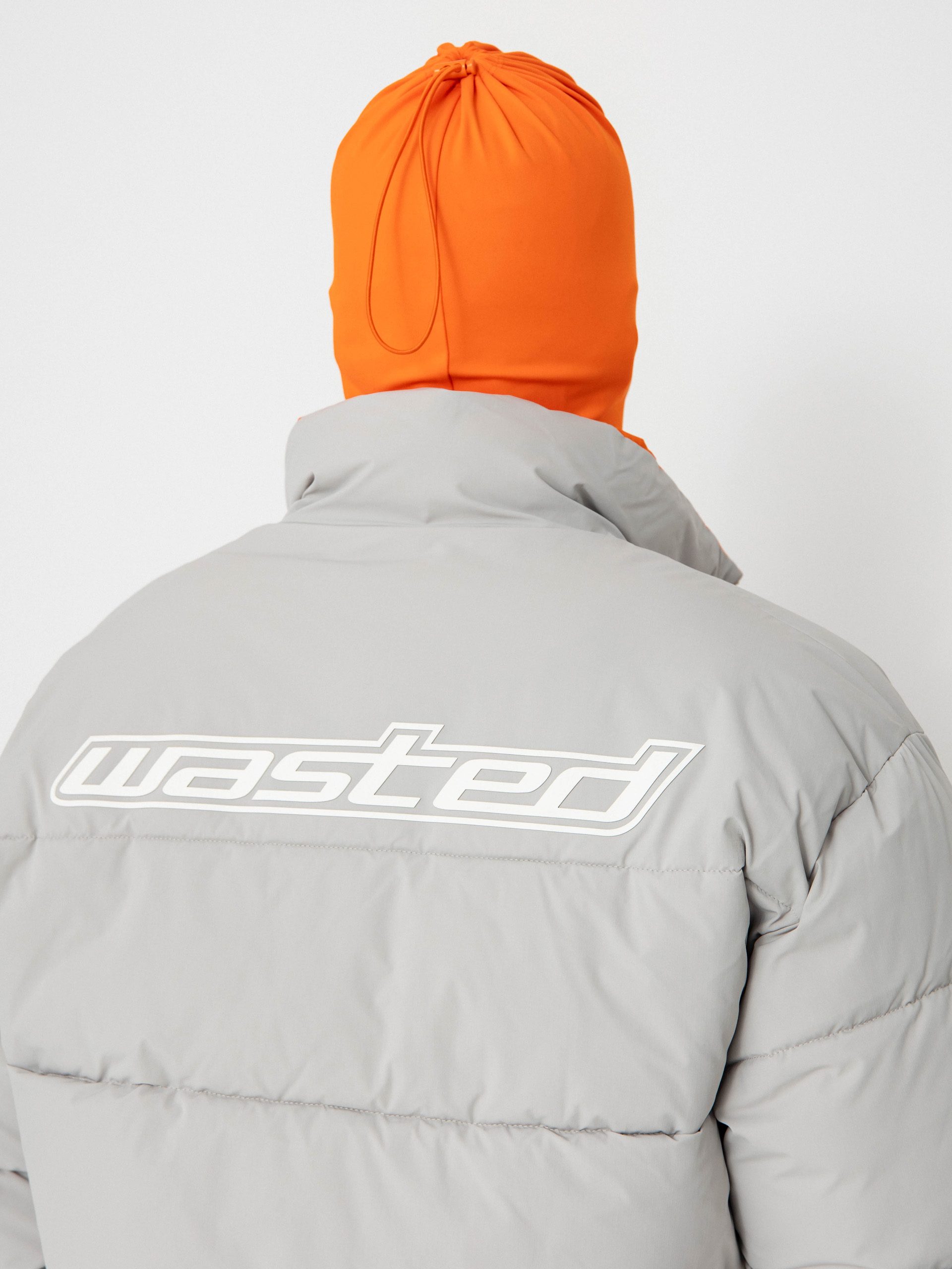 Wasted Paris Pulse Puffer Jacket (silver)