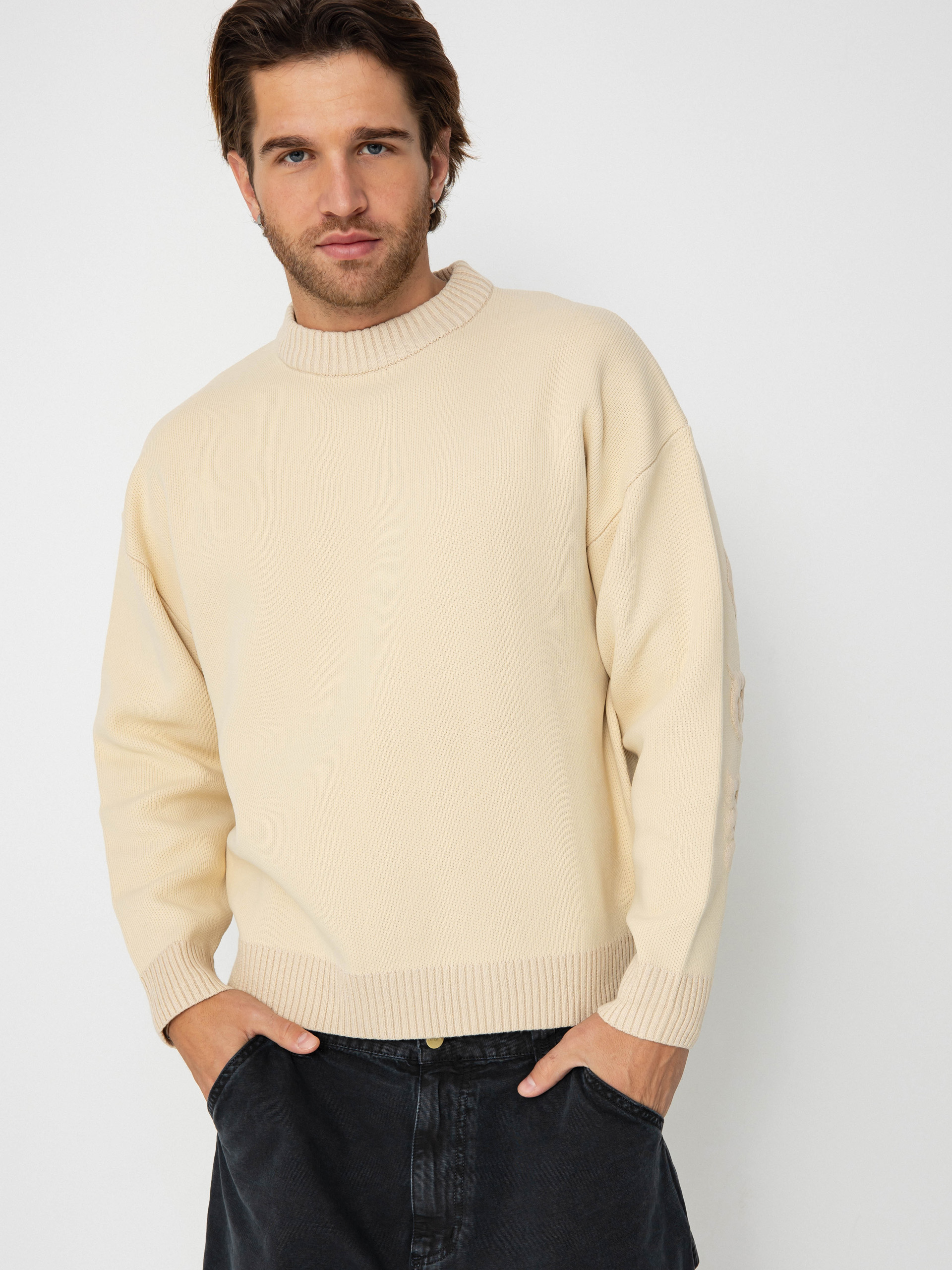 Wasted Paris Kingdom Curve Sweater (sand)