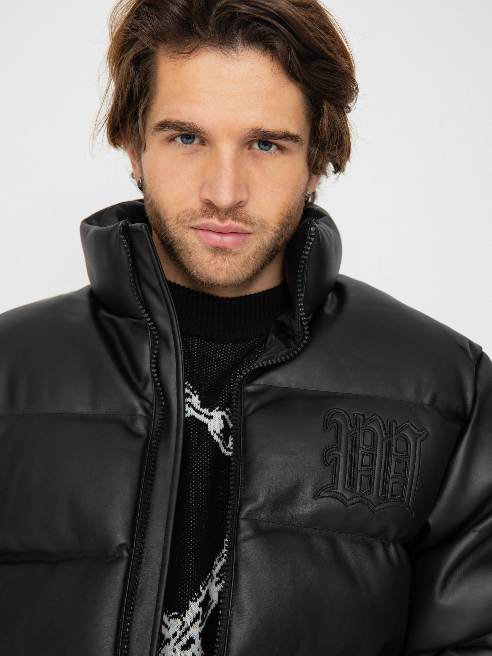 Wasted Paris Kingdom Curve Puffer Jacket - black (black)