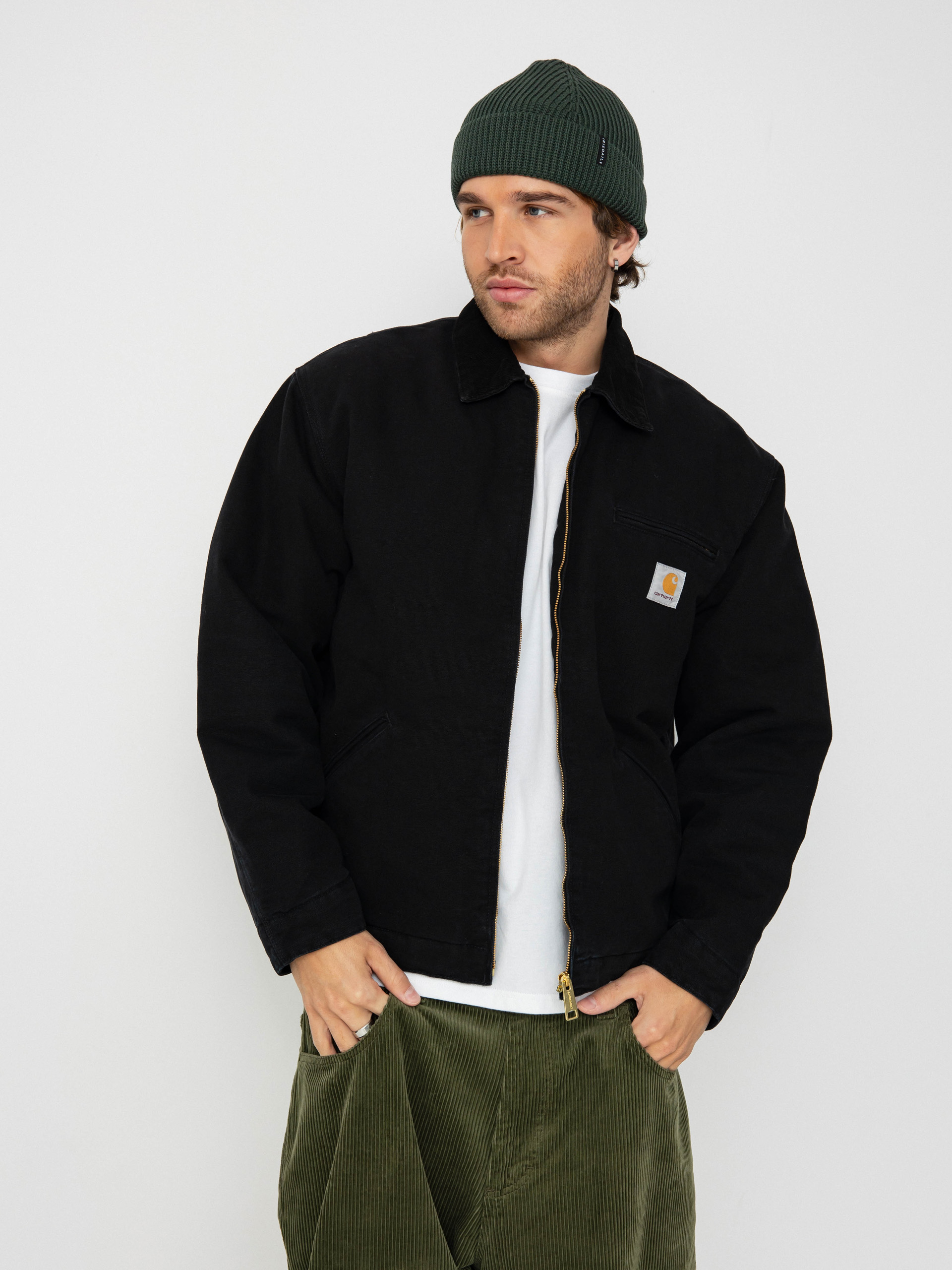 Carhartt WIP OG Detroit Jacke (black/black)