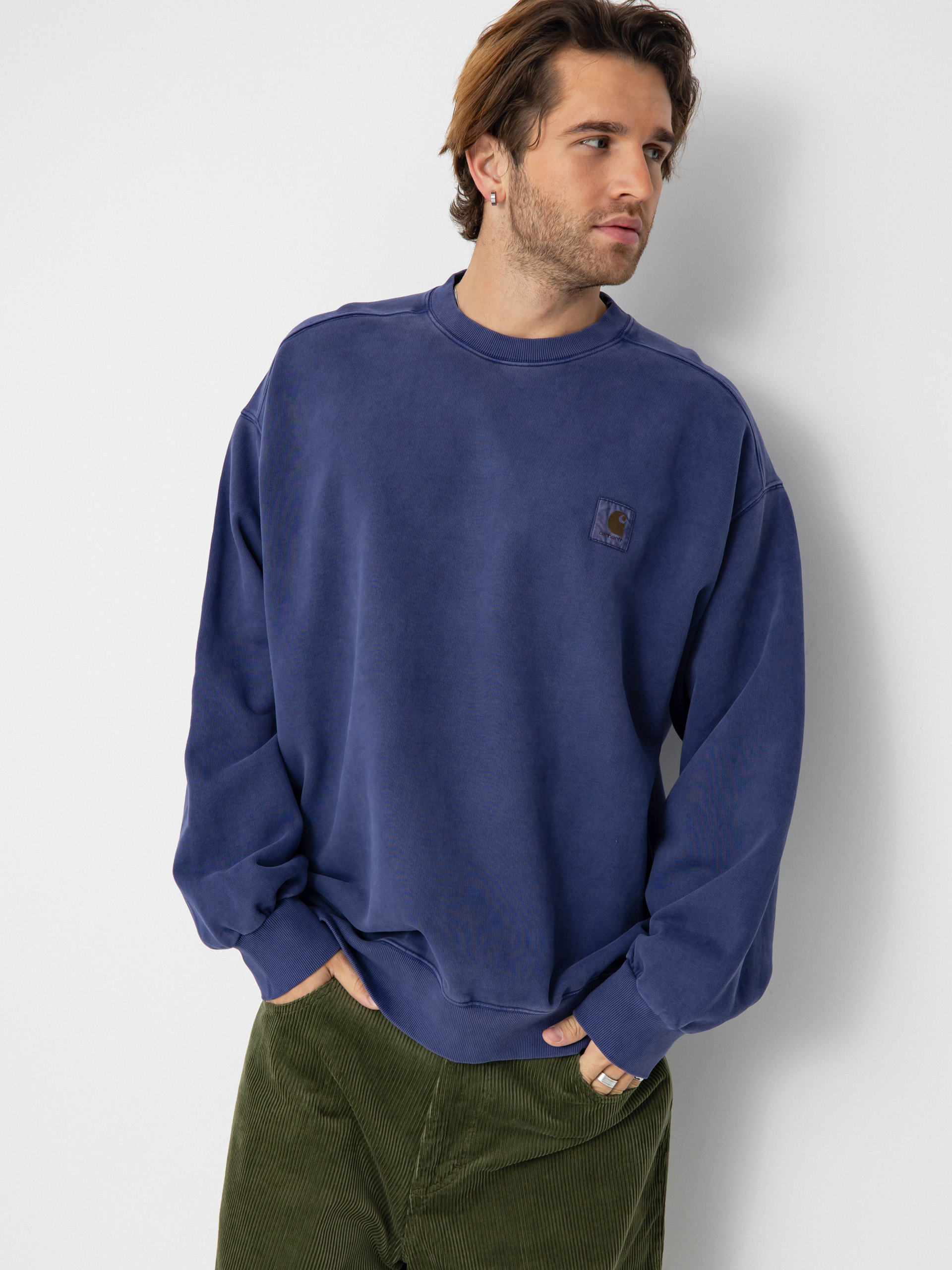 Carhartt WIP Sweatshirt Vista - violet (aura)