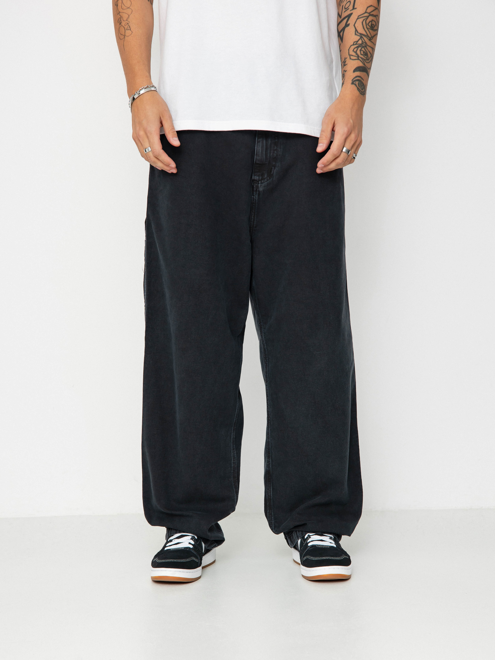 Carhartt WIP OG Single Knee Pant - Canvas | Black (stone