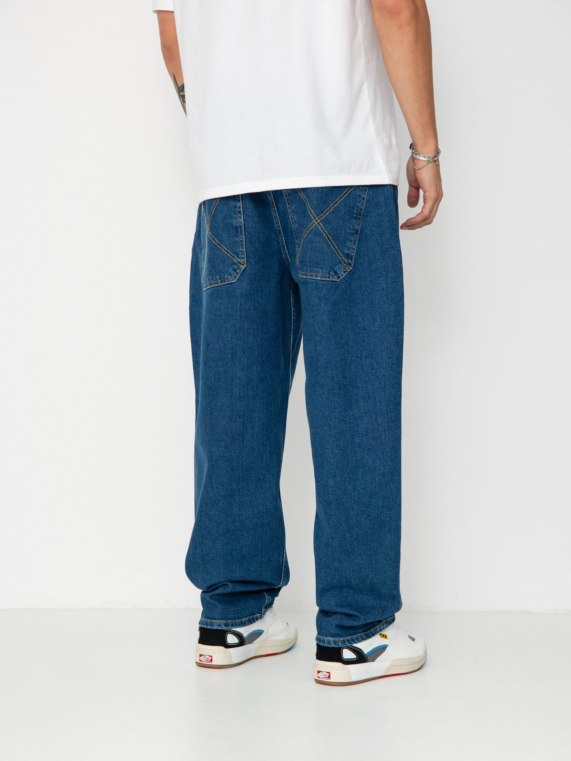 Homeboy X Tra Monster Denim Pants (washed blue)
