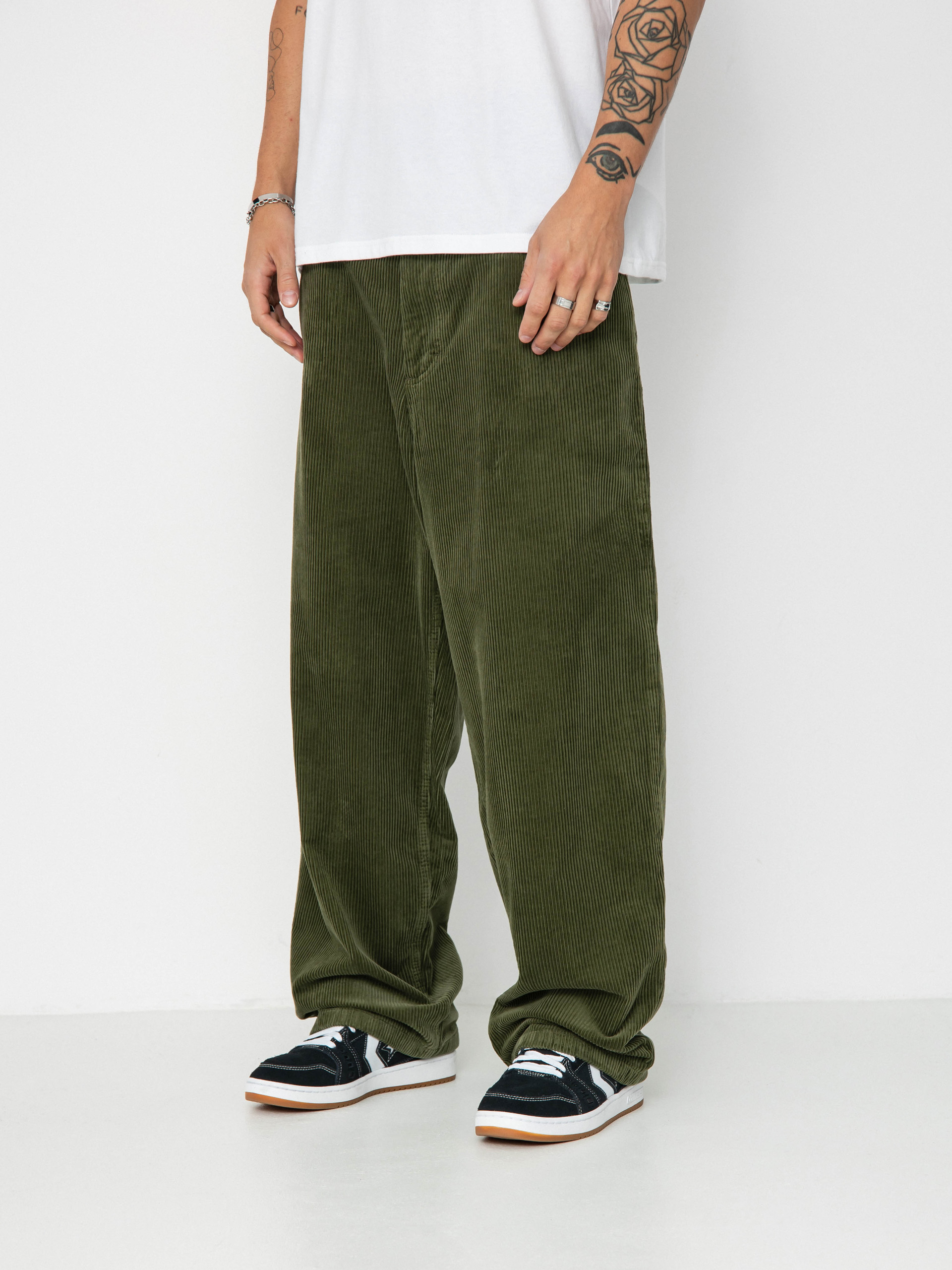 Polar Skate Big Boy Cord Pants (uniform green)