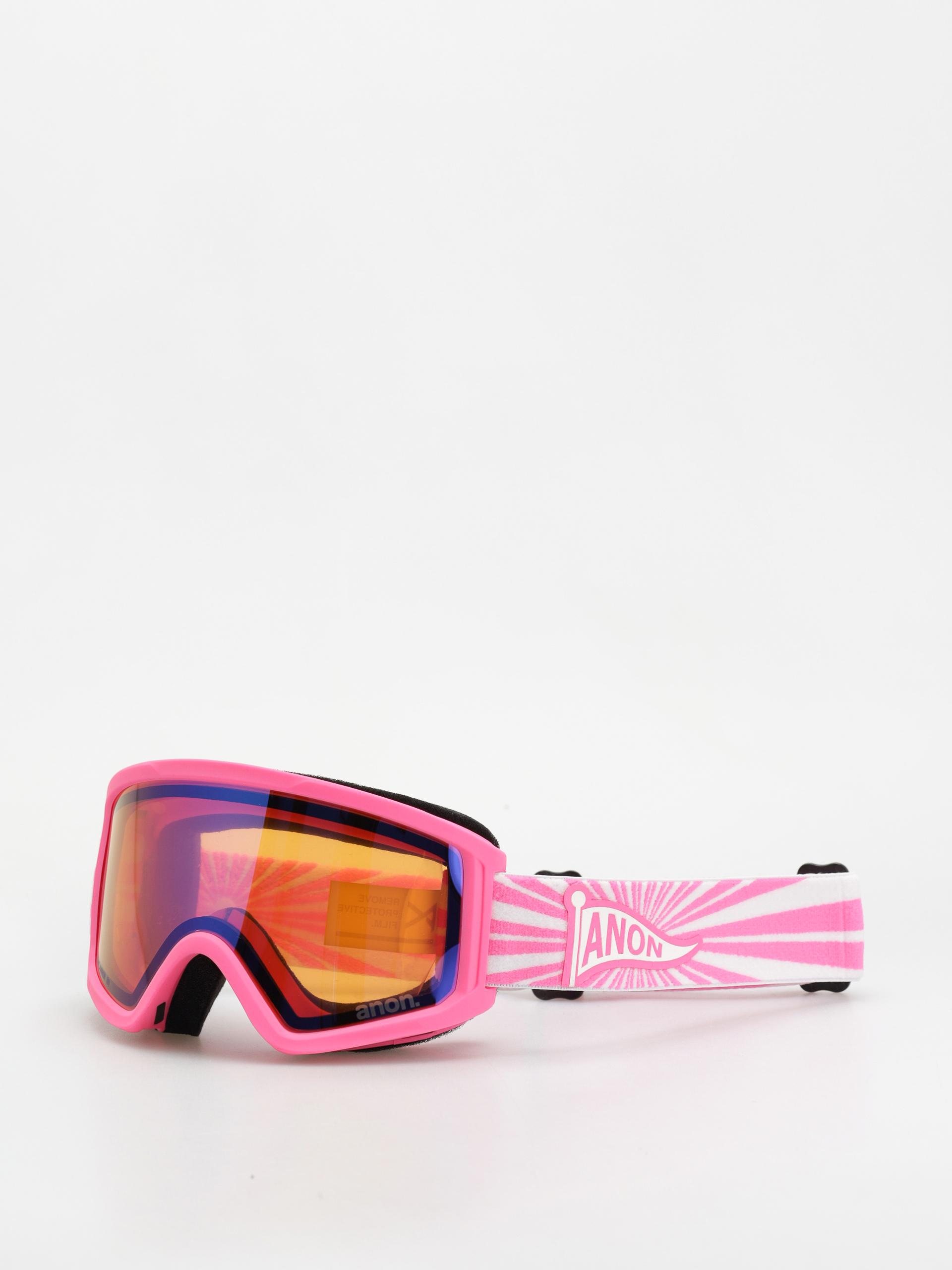 Anon Goggle Tracker 2.0 JR Pink pink flag blue amber