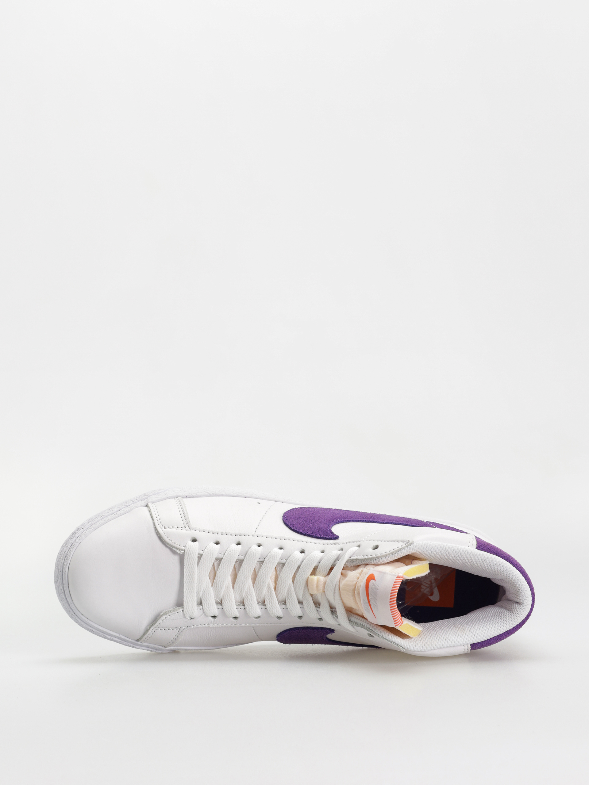 Nike SB Zoom Blazer Mid Shoes (white/court purple white gum light brown)
