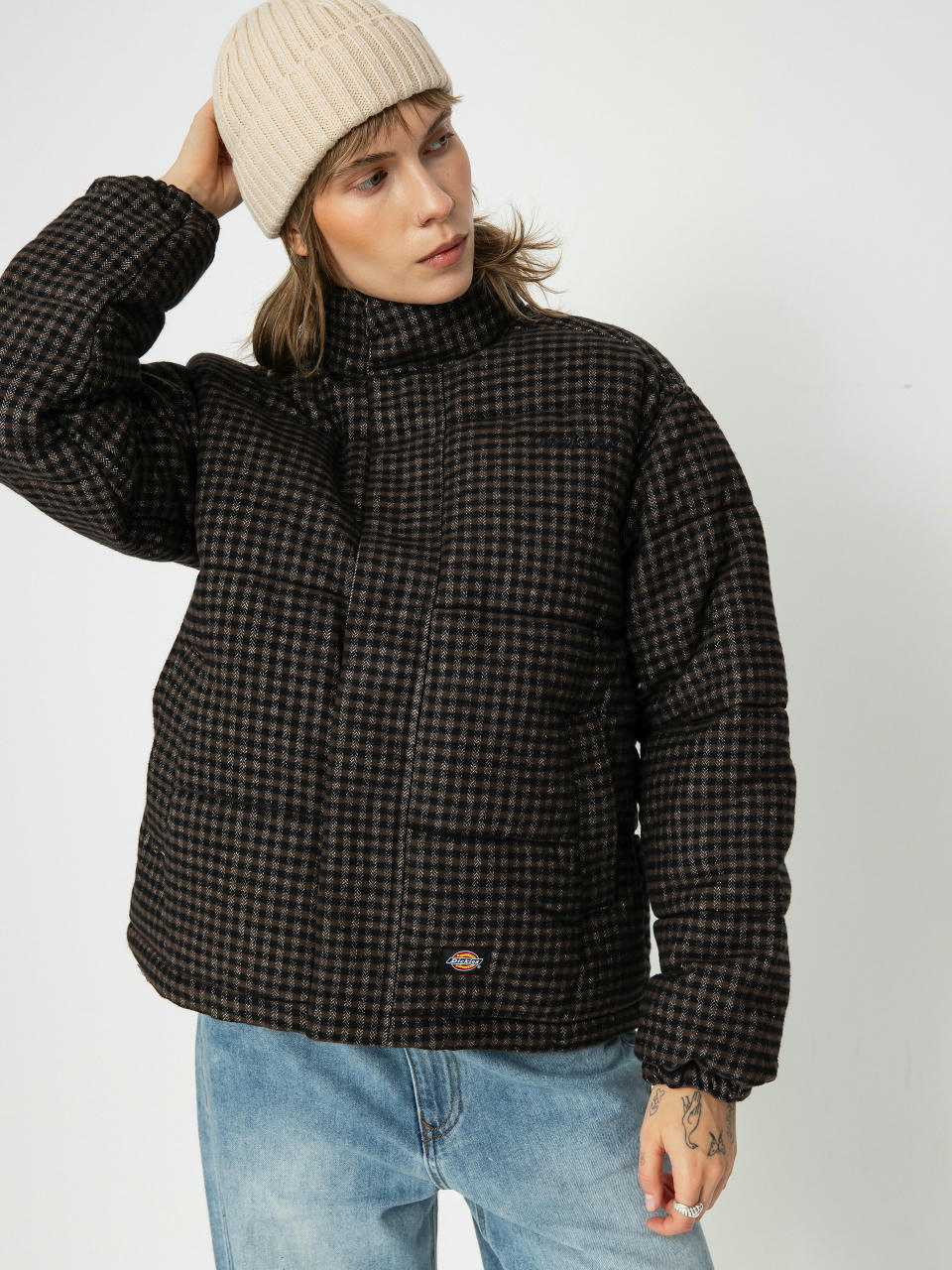 Dickies Jacke Frenchtown Puffer Wmn (black)