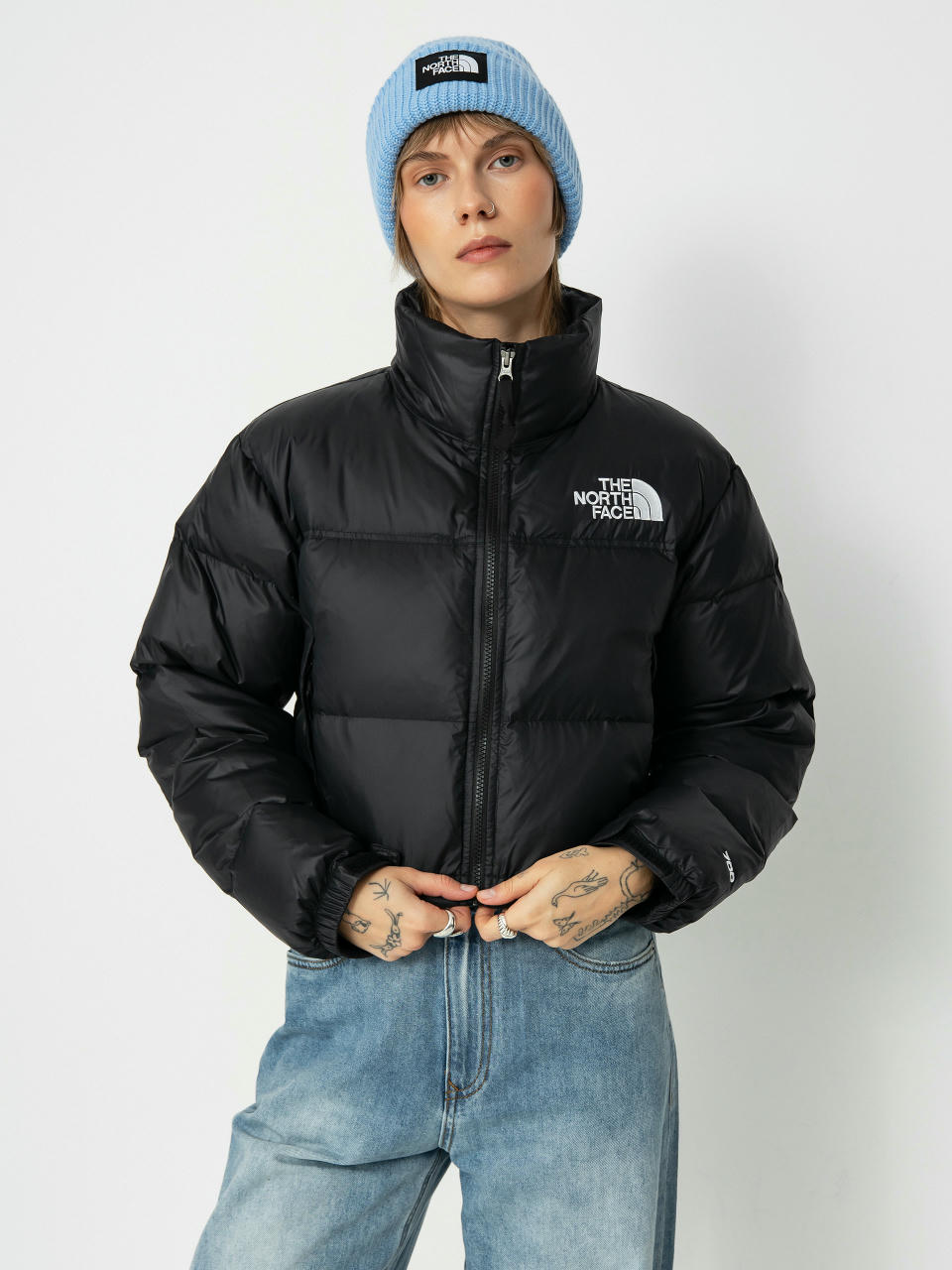 The North Face Jacket Nuptse Short Wmn (tnf black/tnf black)