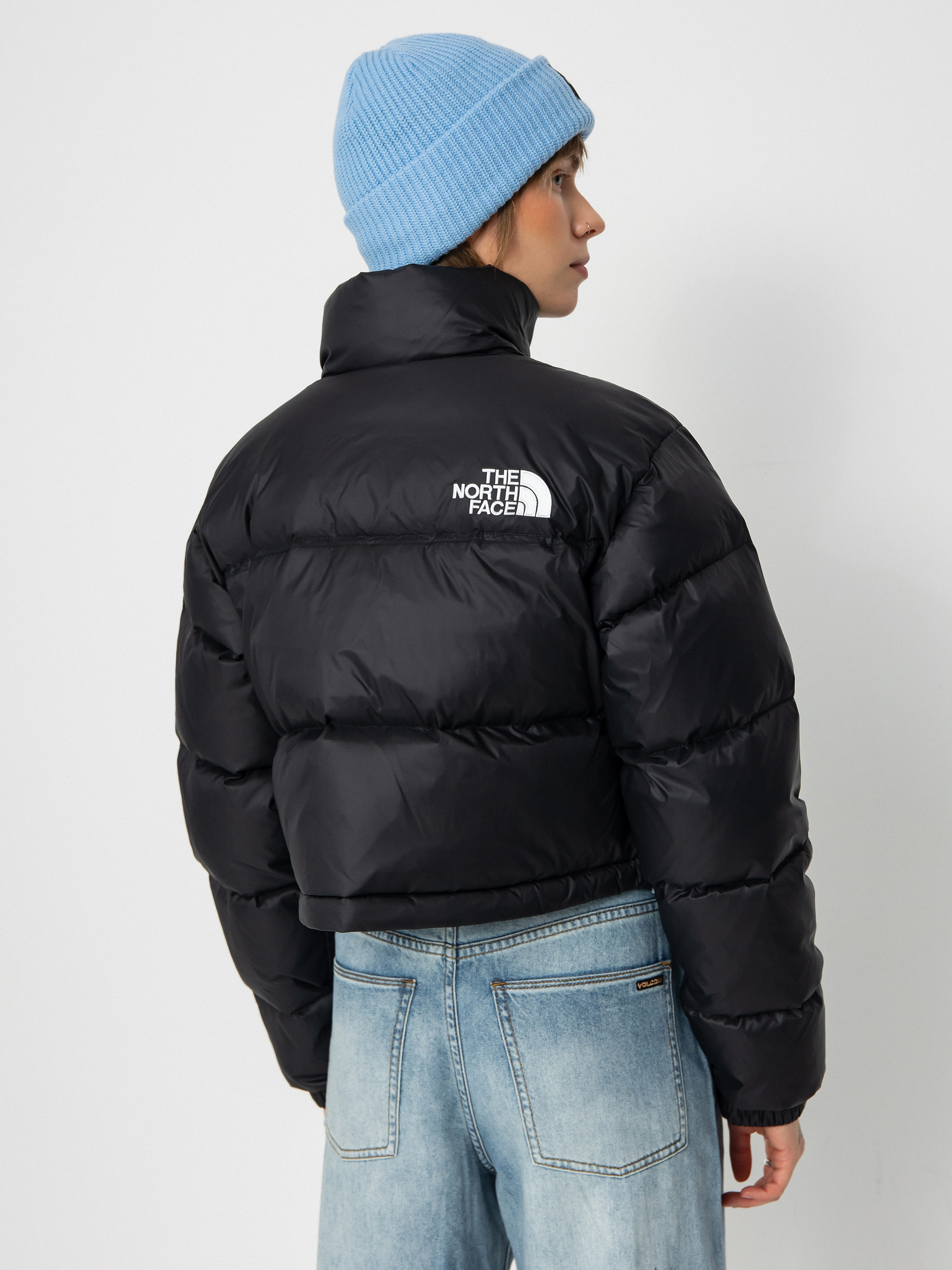 The North Face Jacke Nuptse Short Wmn (tnf black/tnf black)