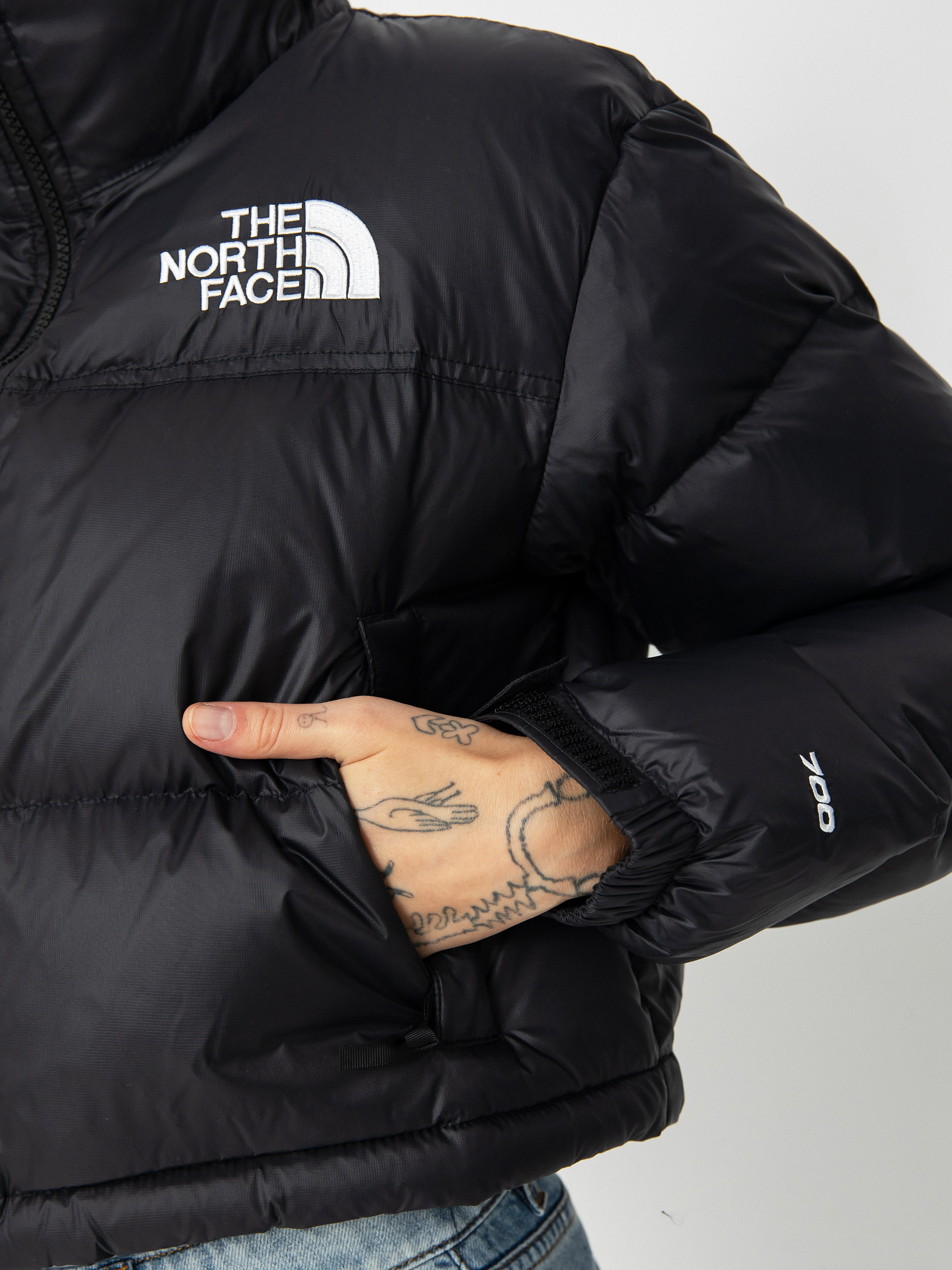 The North Face Jacket Nuptse Short Wmn (tnf black/tnf black)