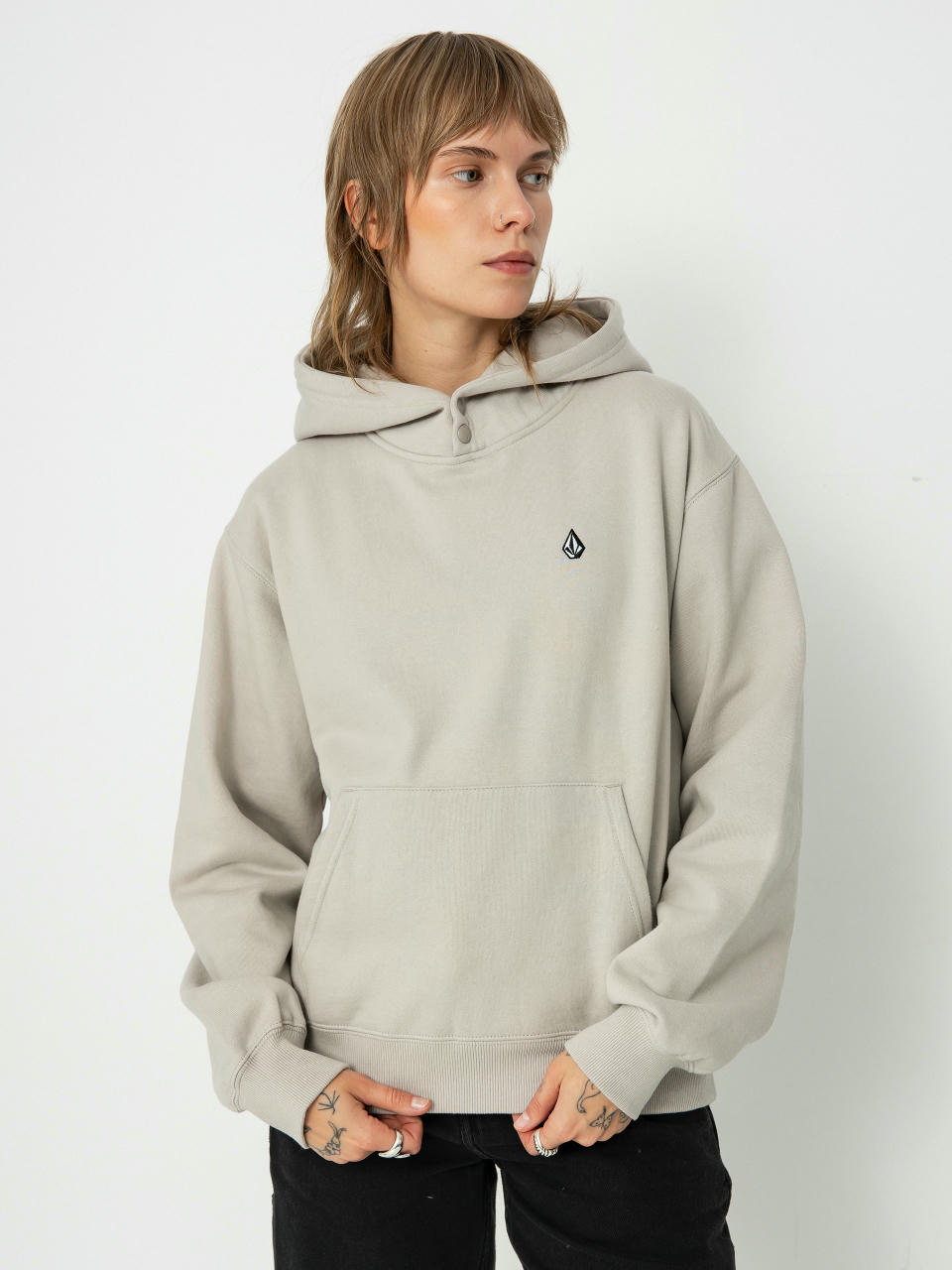 Womens Volcom Active sweatshirt Costus HD (stone)