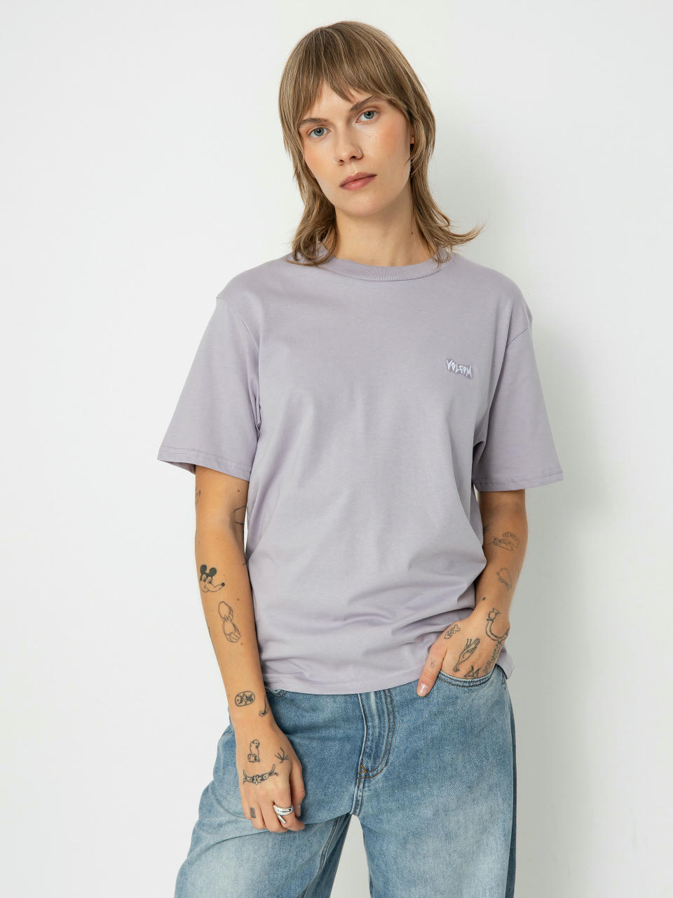 Volcom T-Shirt Spikstone Wmn (light purple)