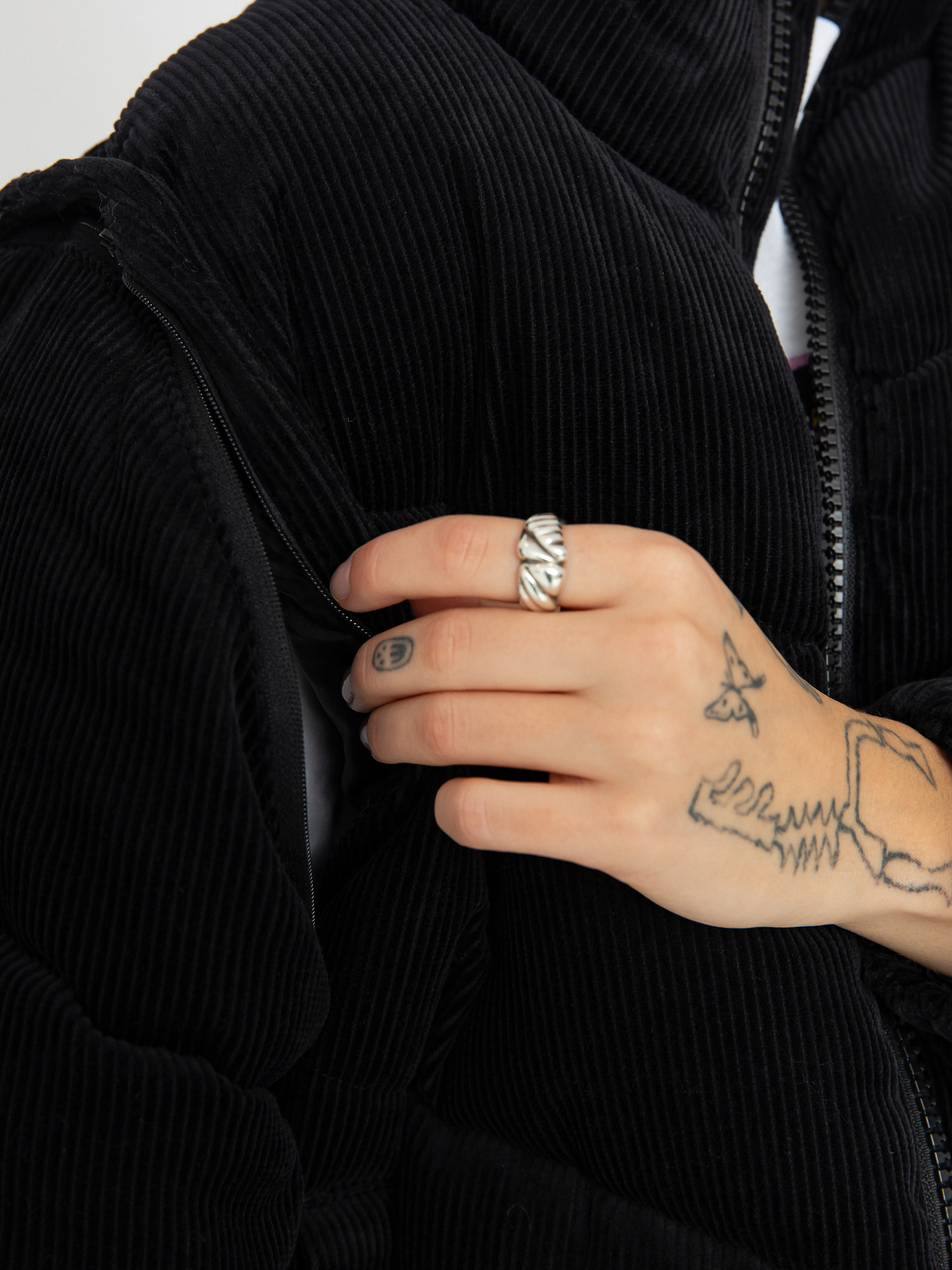 Volcom Cord'N Puff Wmn Jacke (black)