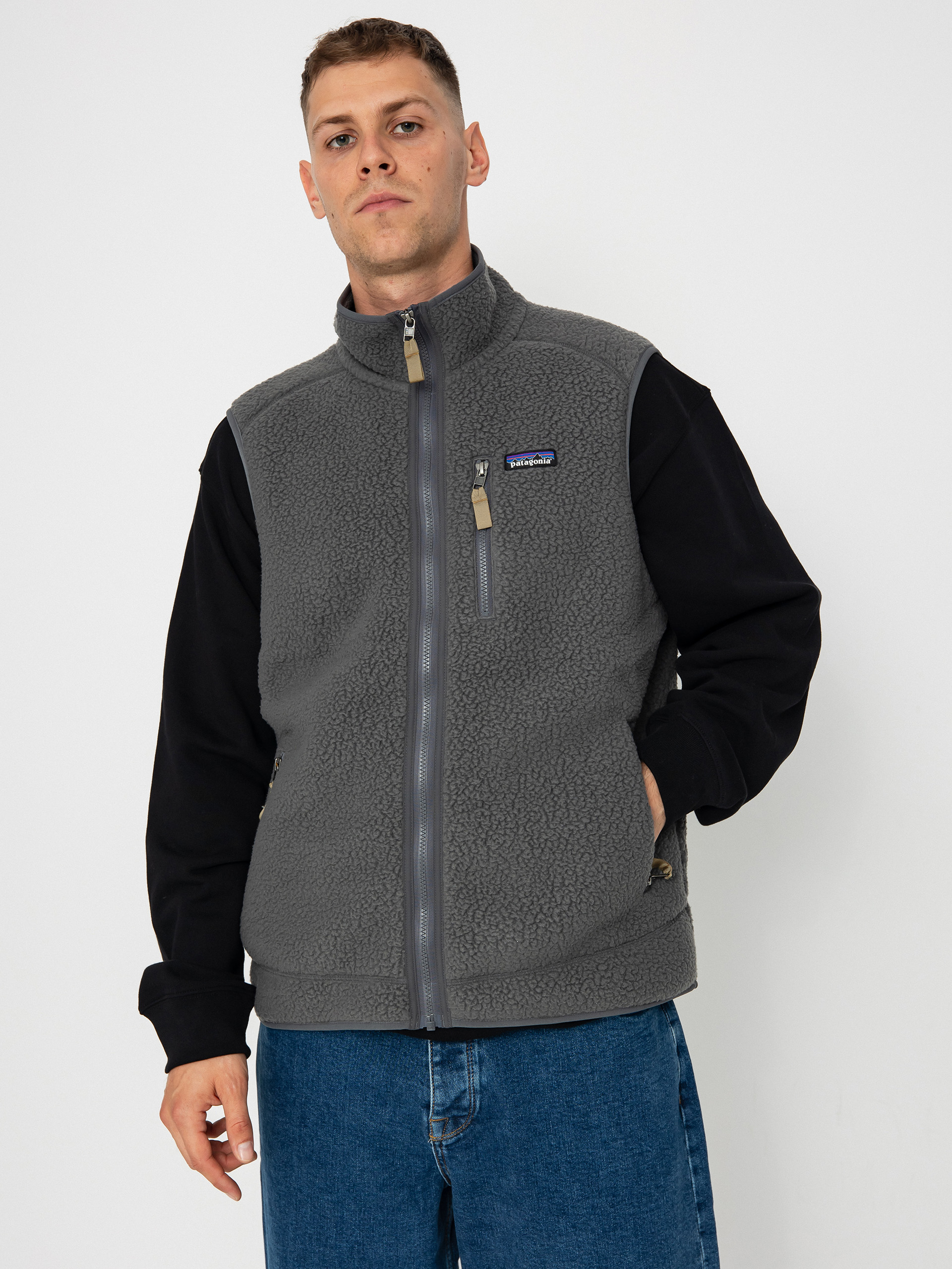 Patagonia Retro Pile Vest Vest grey (forge grey)