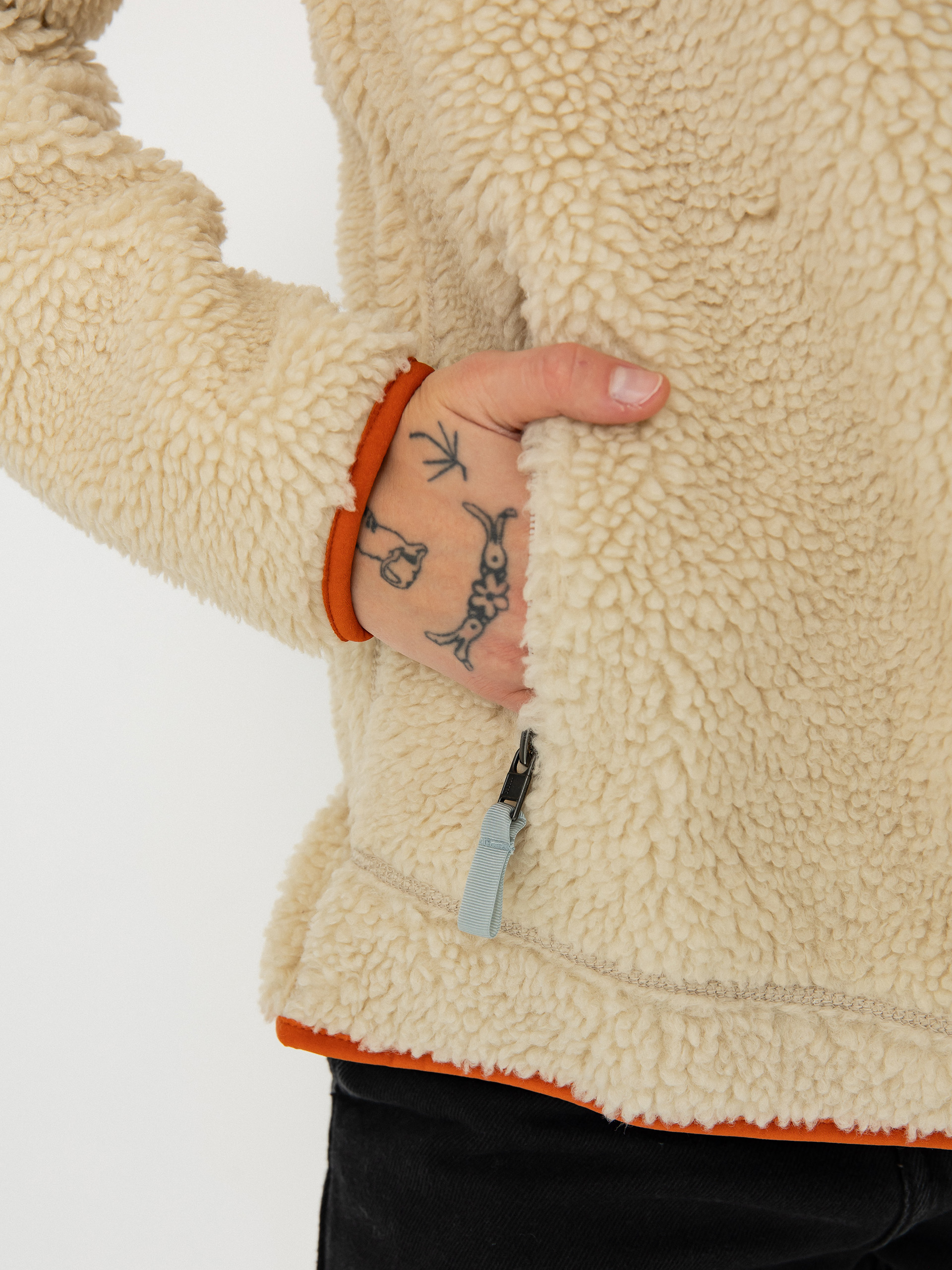 Patagonia Jacket Classic Retro X Wmn (dark natural w/redtail rust)