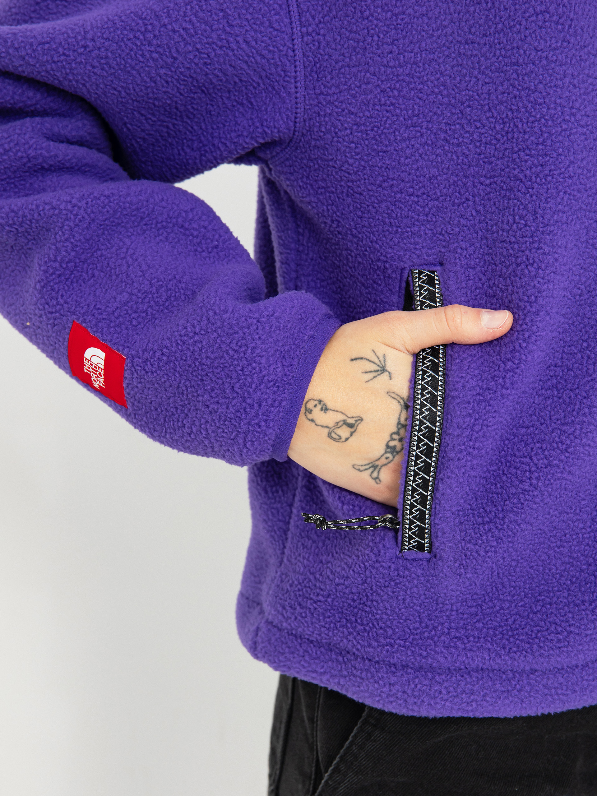 Womens The North Face Fleece  Tnf Fleeski FZ (peak purple)