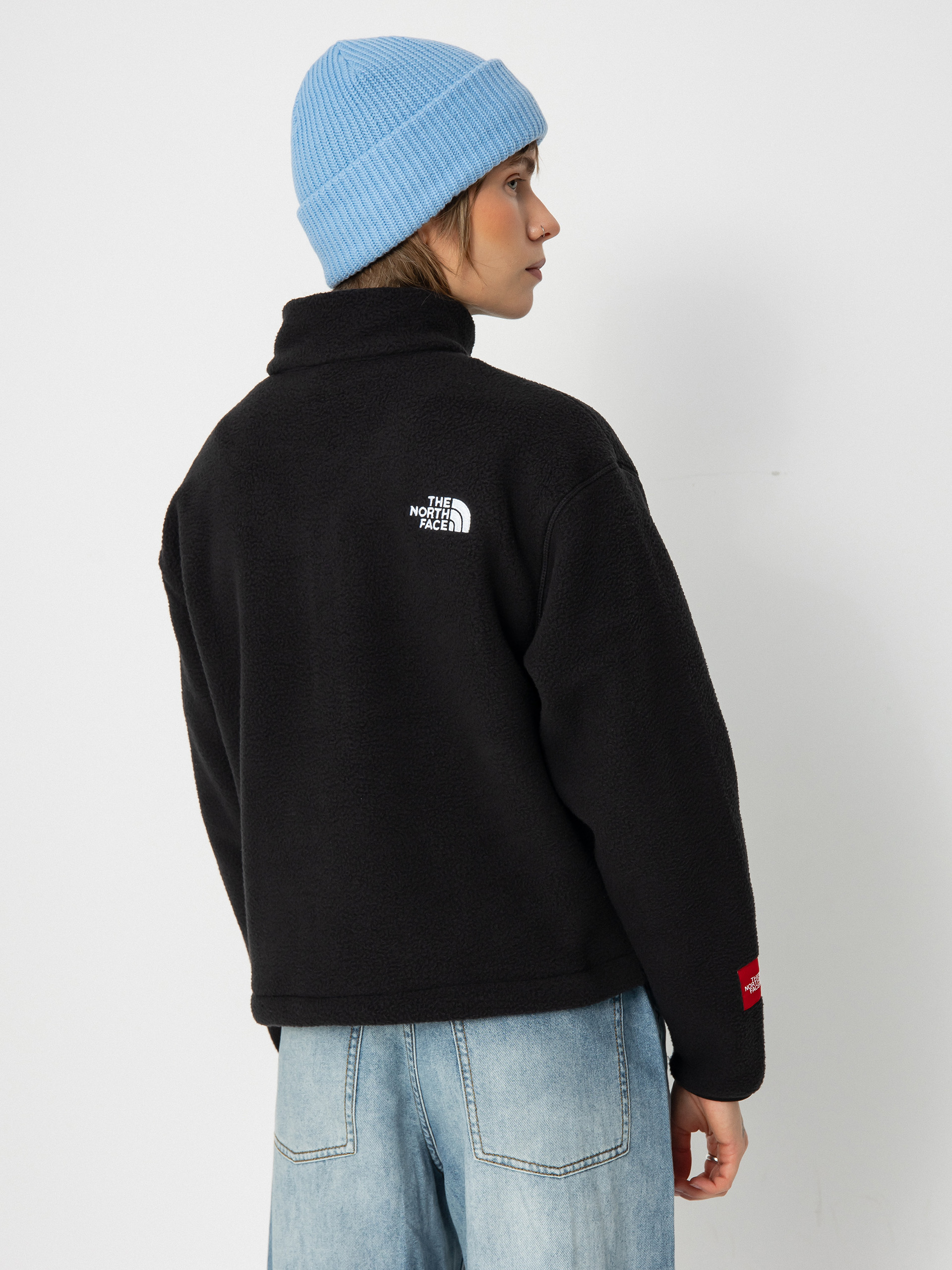 Womens The North Face Fleece  Tnf Fleeski 1/4 Zip (tnf black)
