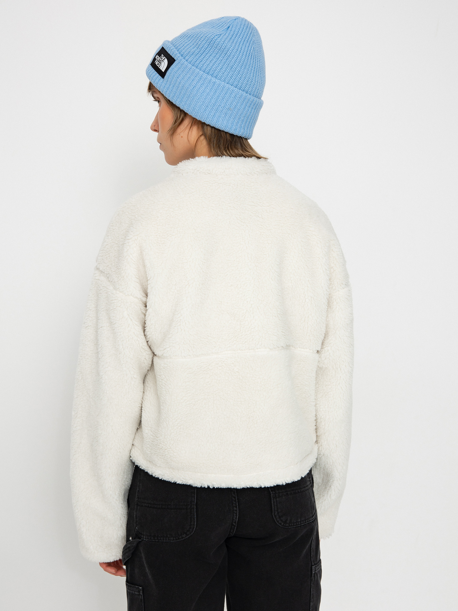 Womens The North Face Jacket Extreme Pile 2 FZ (white dune)