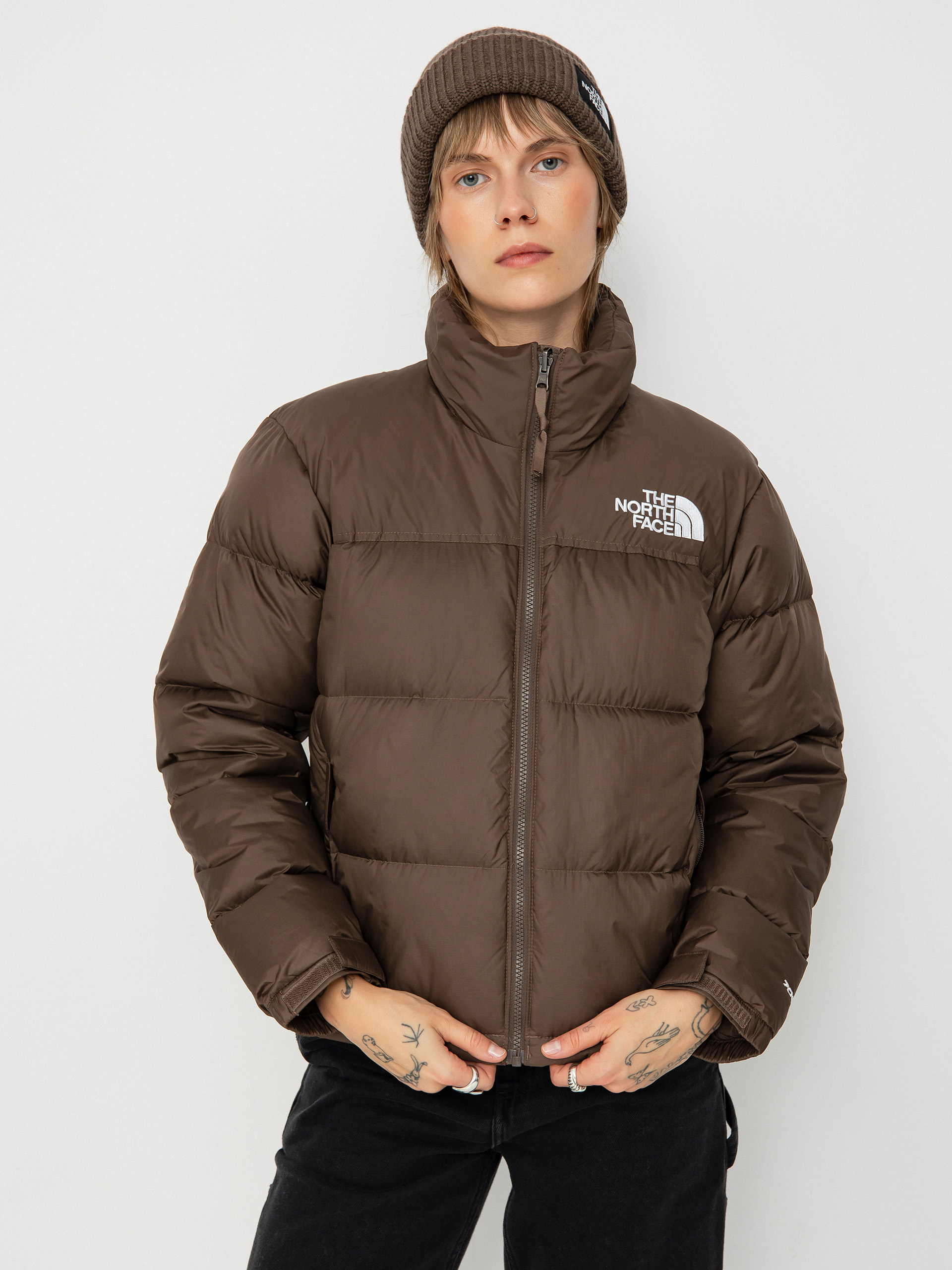 1996 Retro Nuptse Jacket Brown The North Face Daunenjacke The